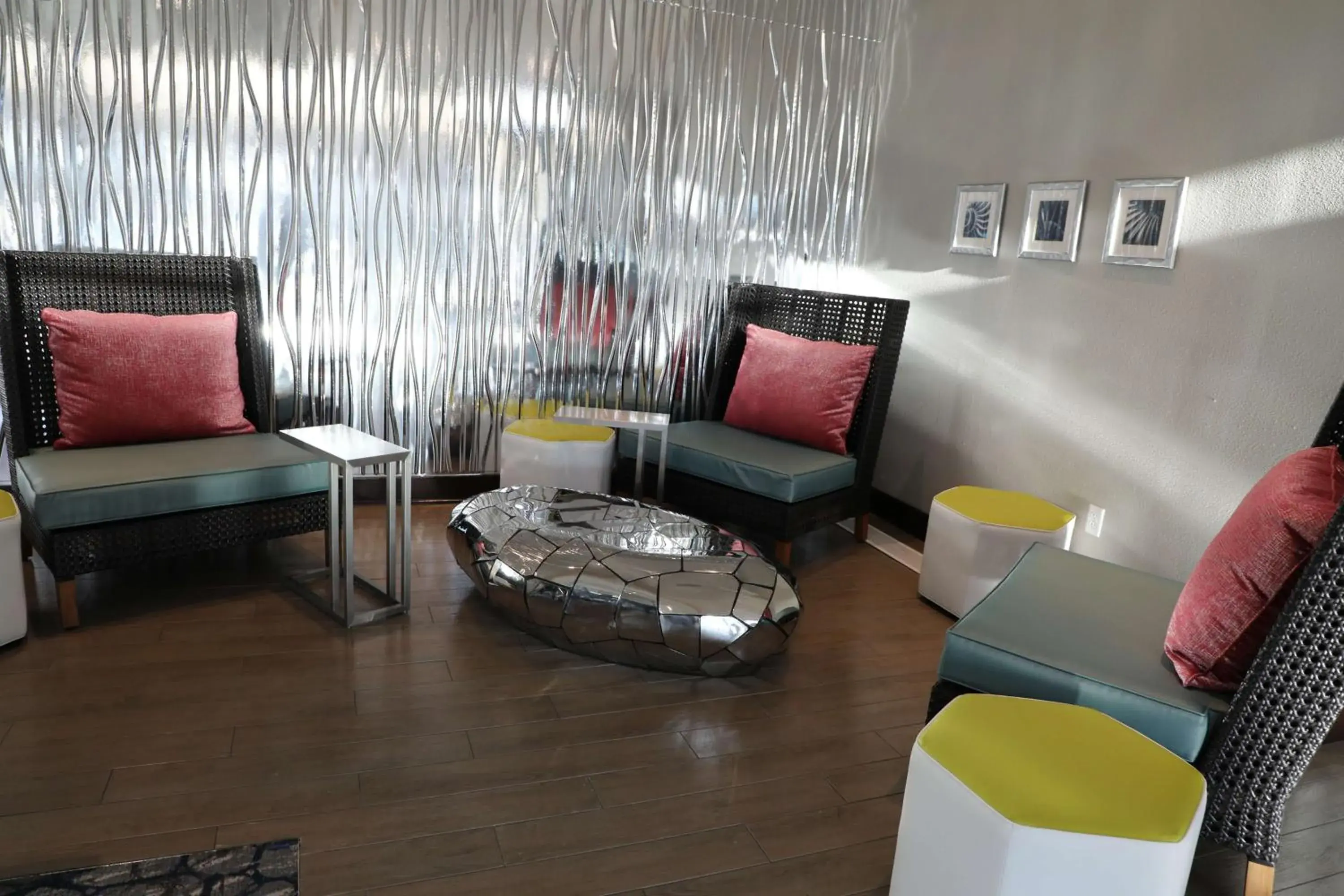 Lobby or reception, Seating Area in Hilton Garden Inn Austin Airport