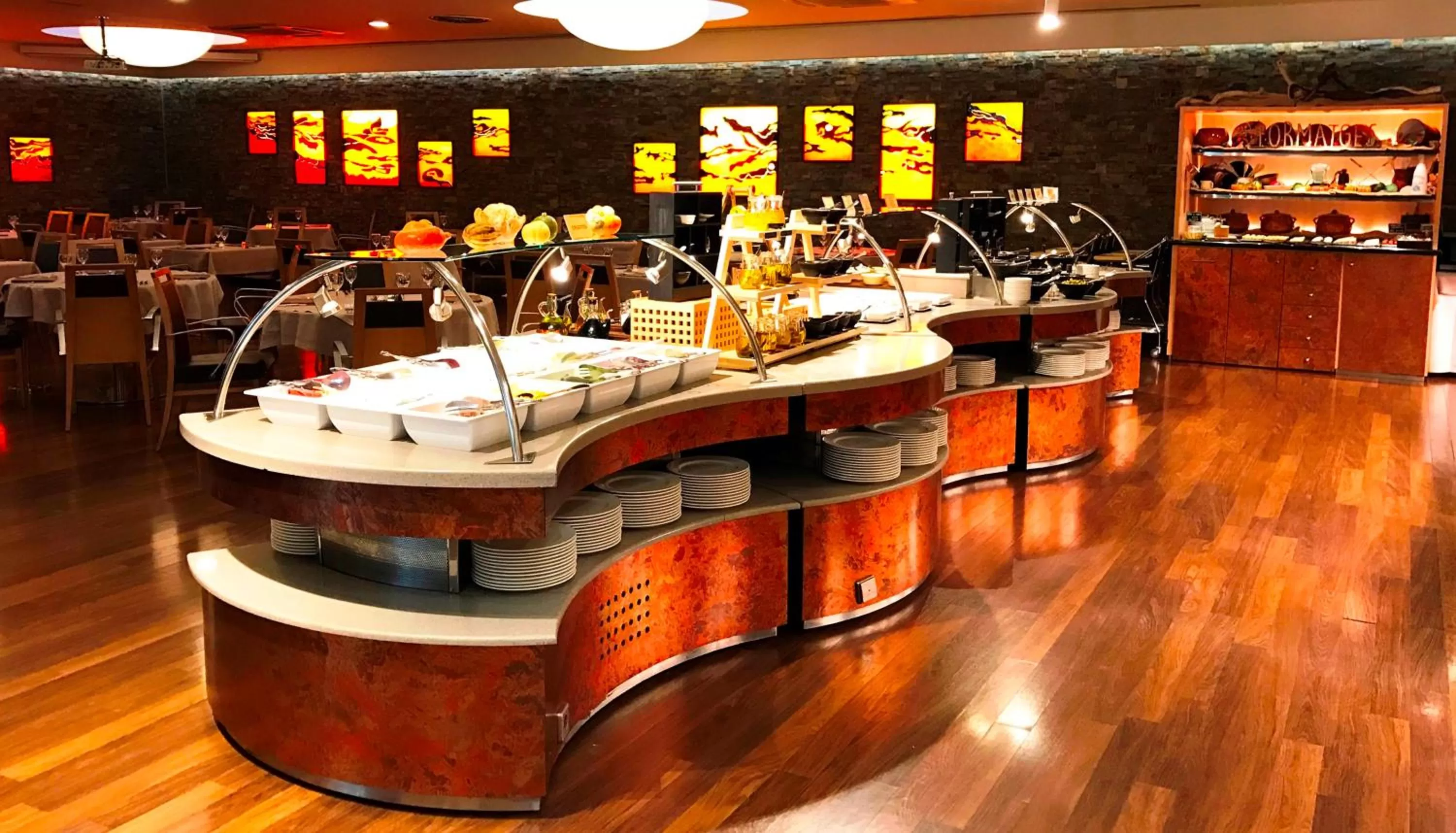 American breakfast in Novotel Andorra