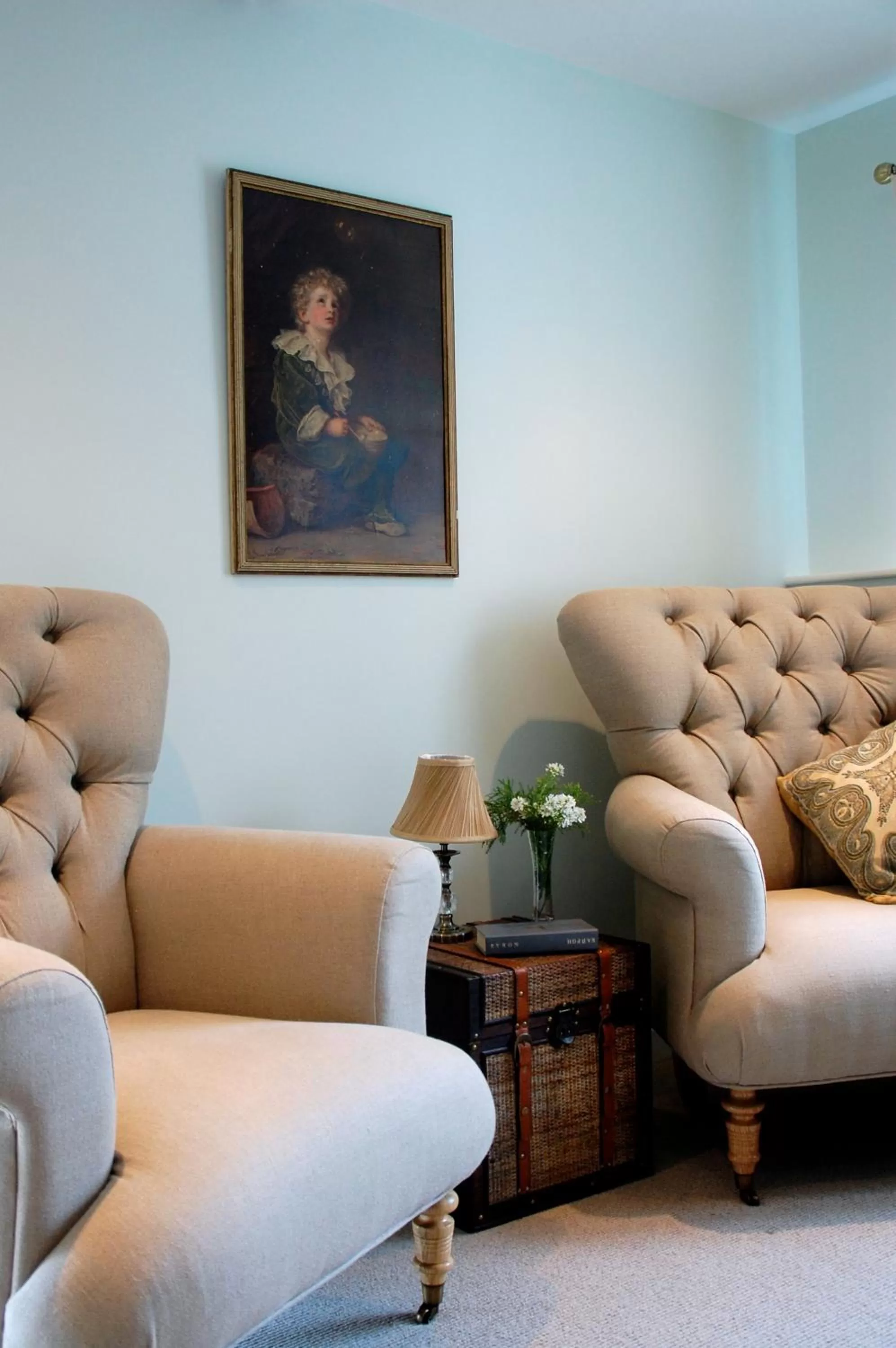 Seating area in The Bridge House