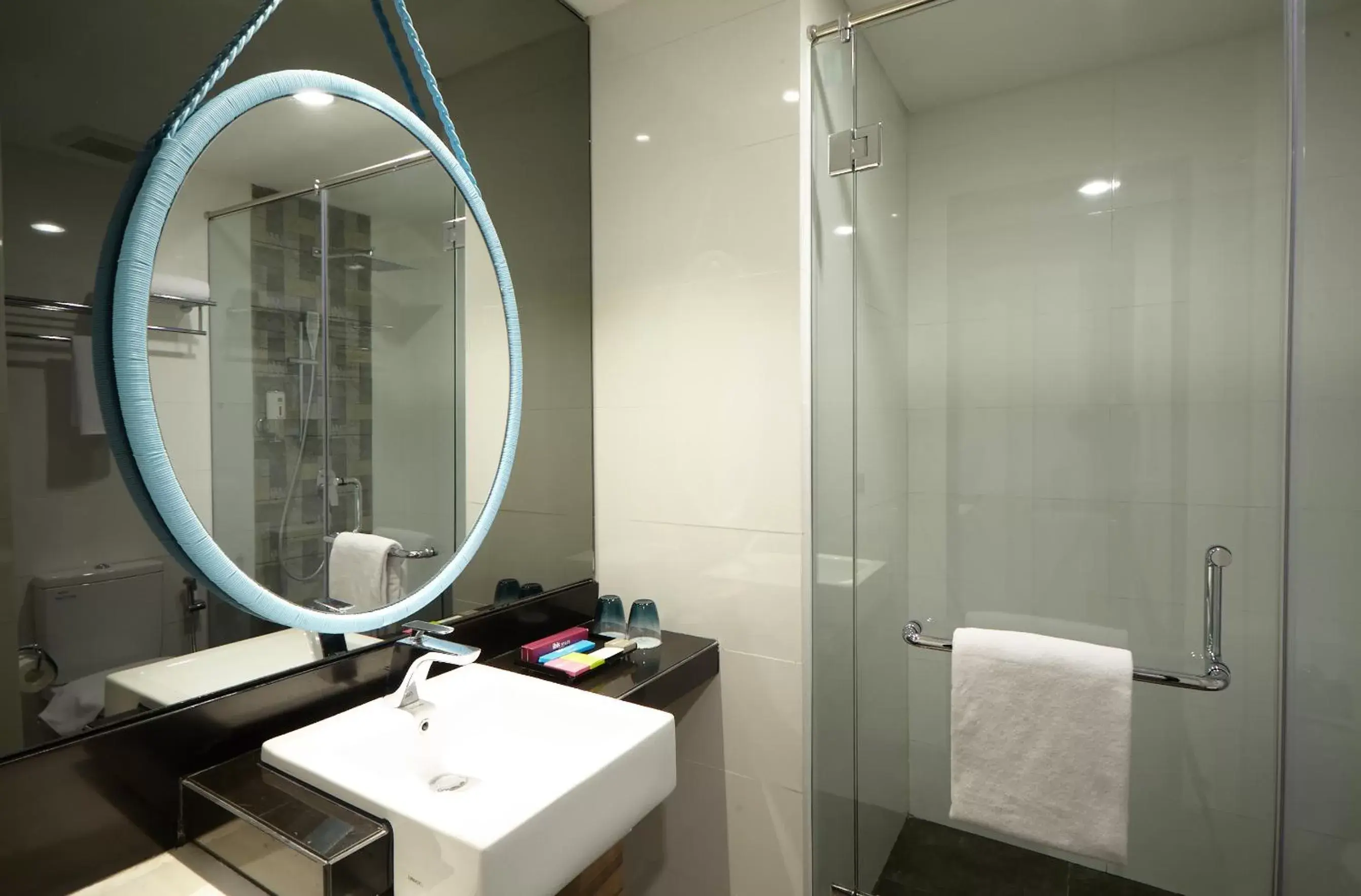 Bathroom in ibis Styles Medan Pattimura