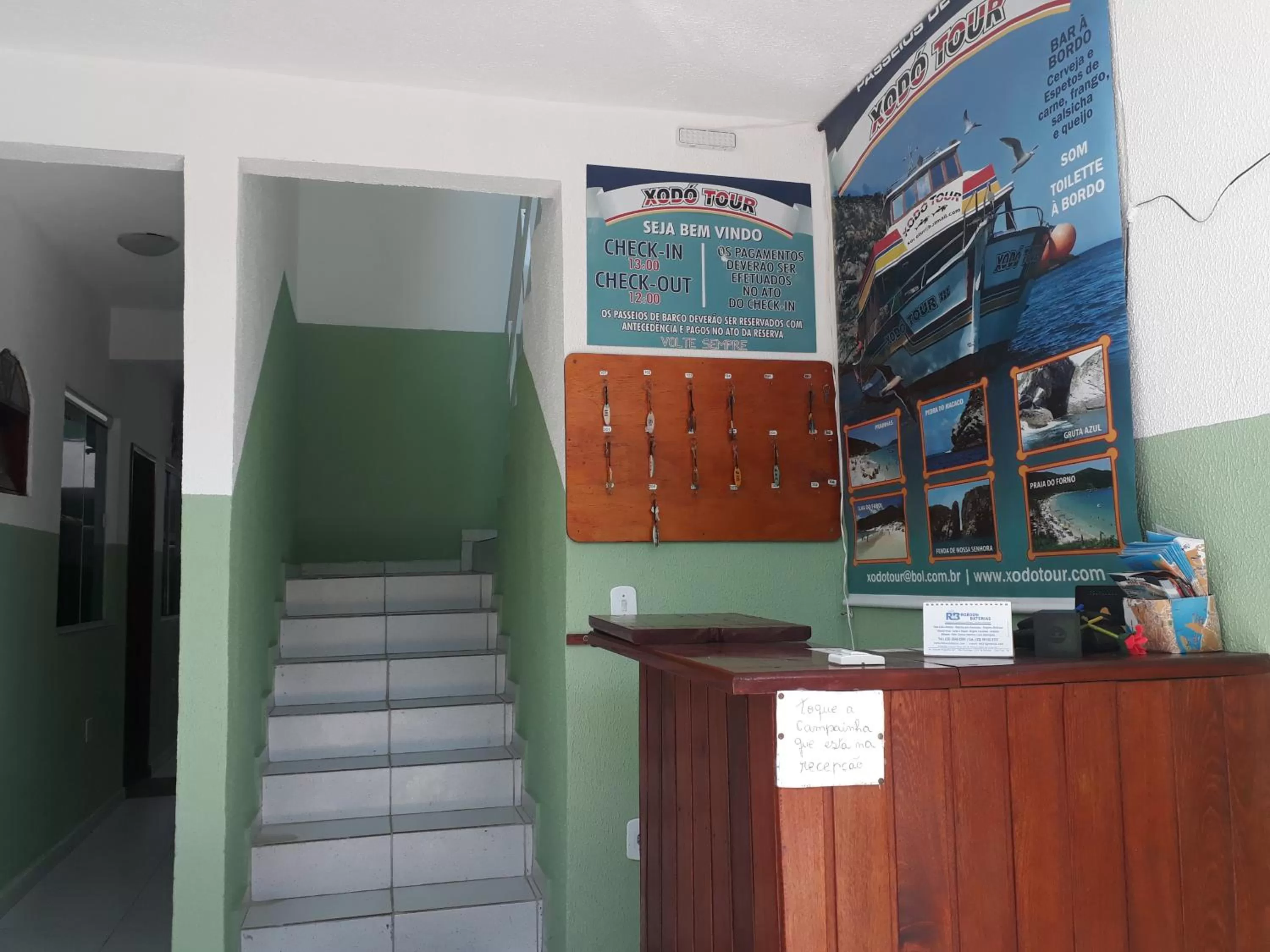 Lobby/Reception in Suítes Xodo Tour