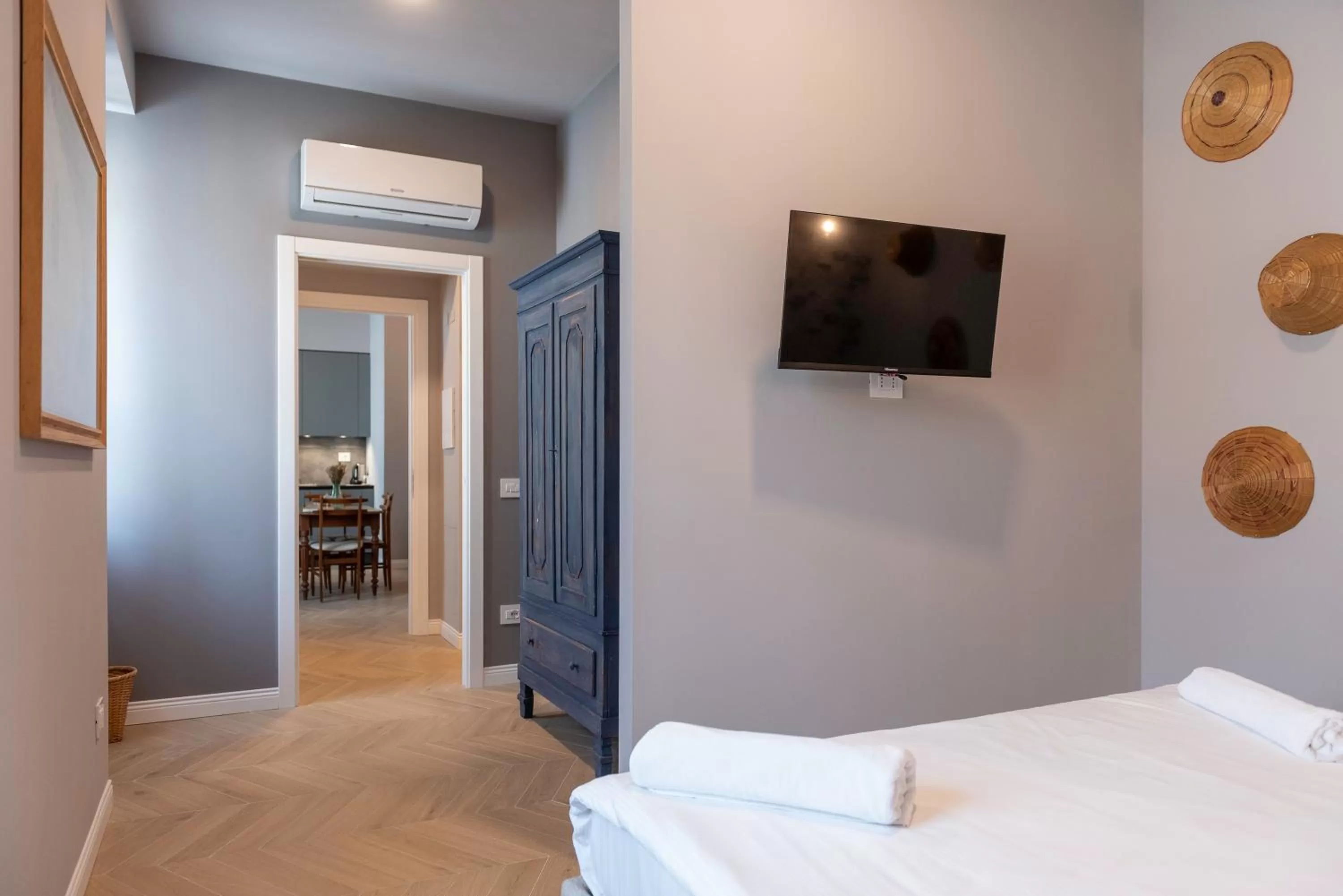 Bed in CASA Room Apartments Machiavelli 13