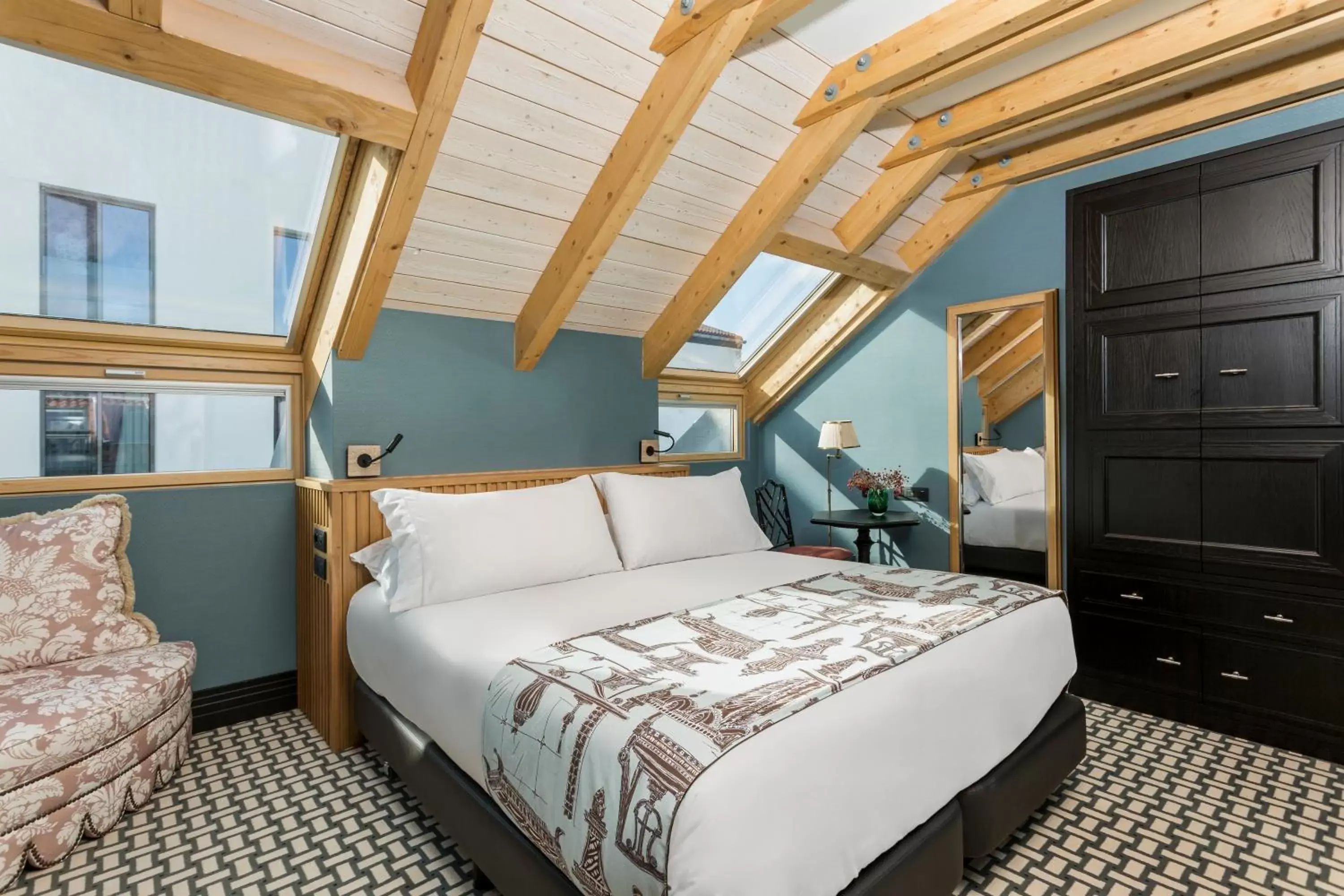 Bed in Room Mate Collection Alba, Madrid Bed in Room Mate Collection Alba, Madrid