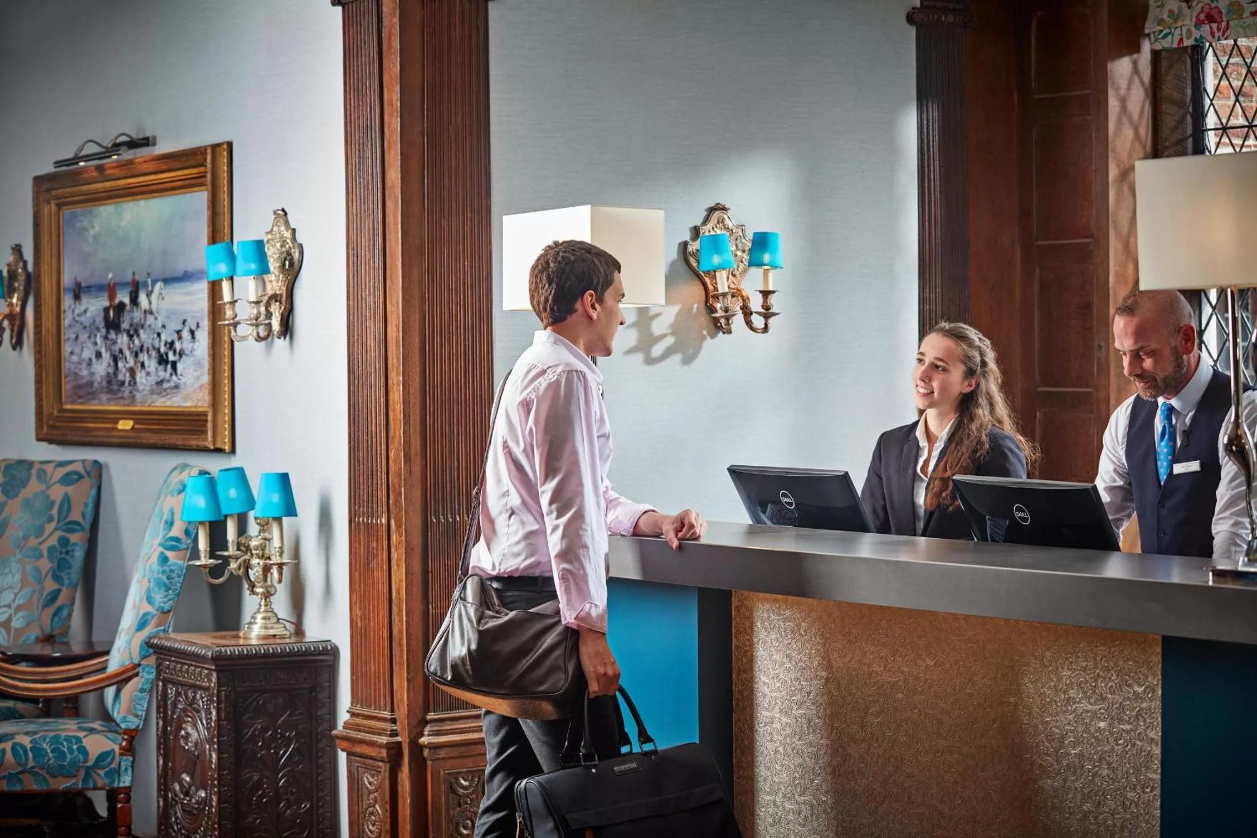 Staff in Great Fosters - Near Windsor