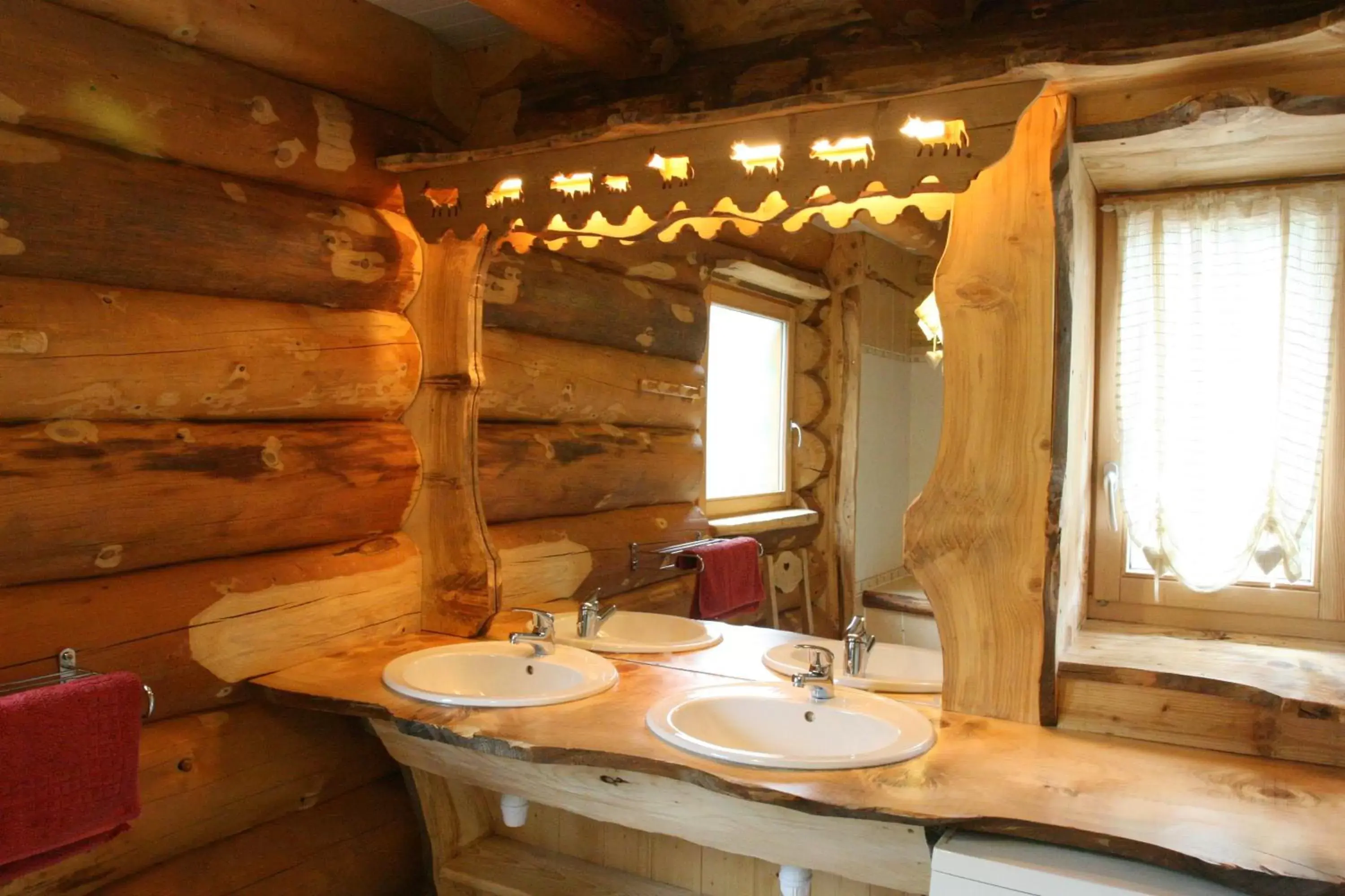 Bathroom in Le Couarôge Chalets et Appartements