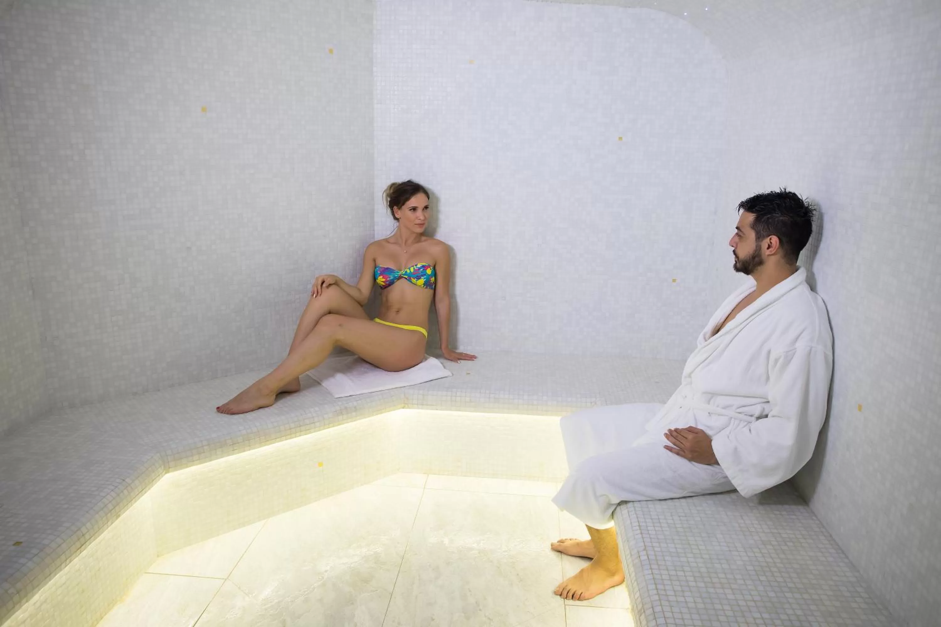 Steam room in Eden Hotel & Spa