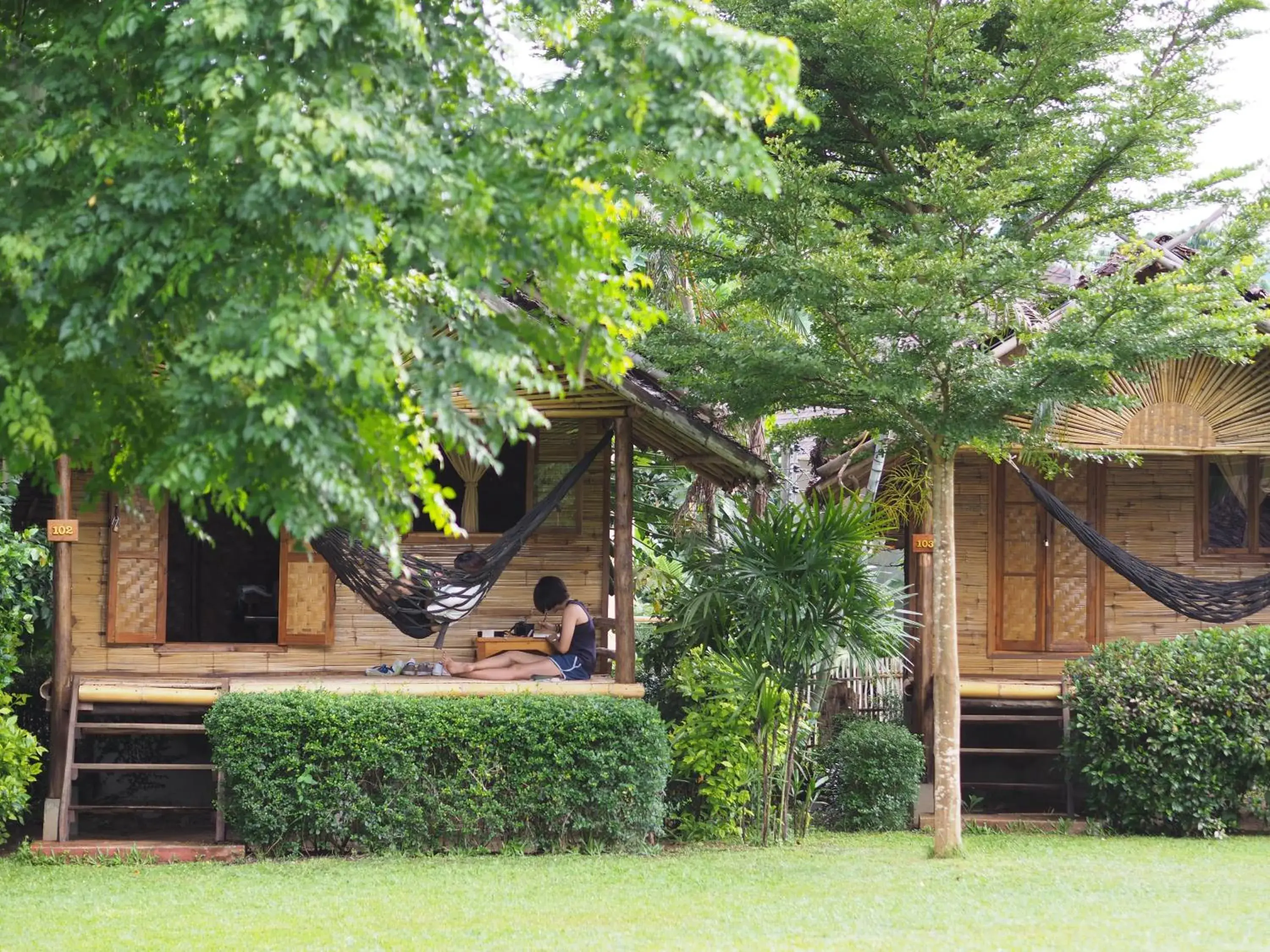 People, Property Building in Hotel Pai Country Hut