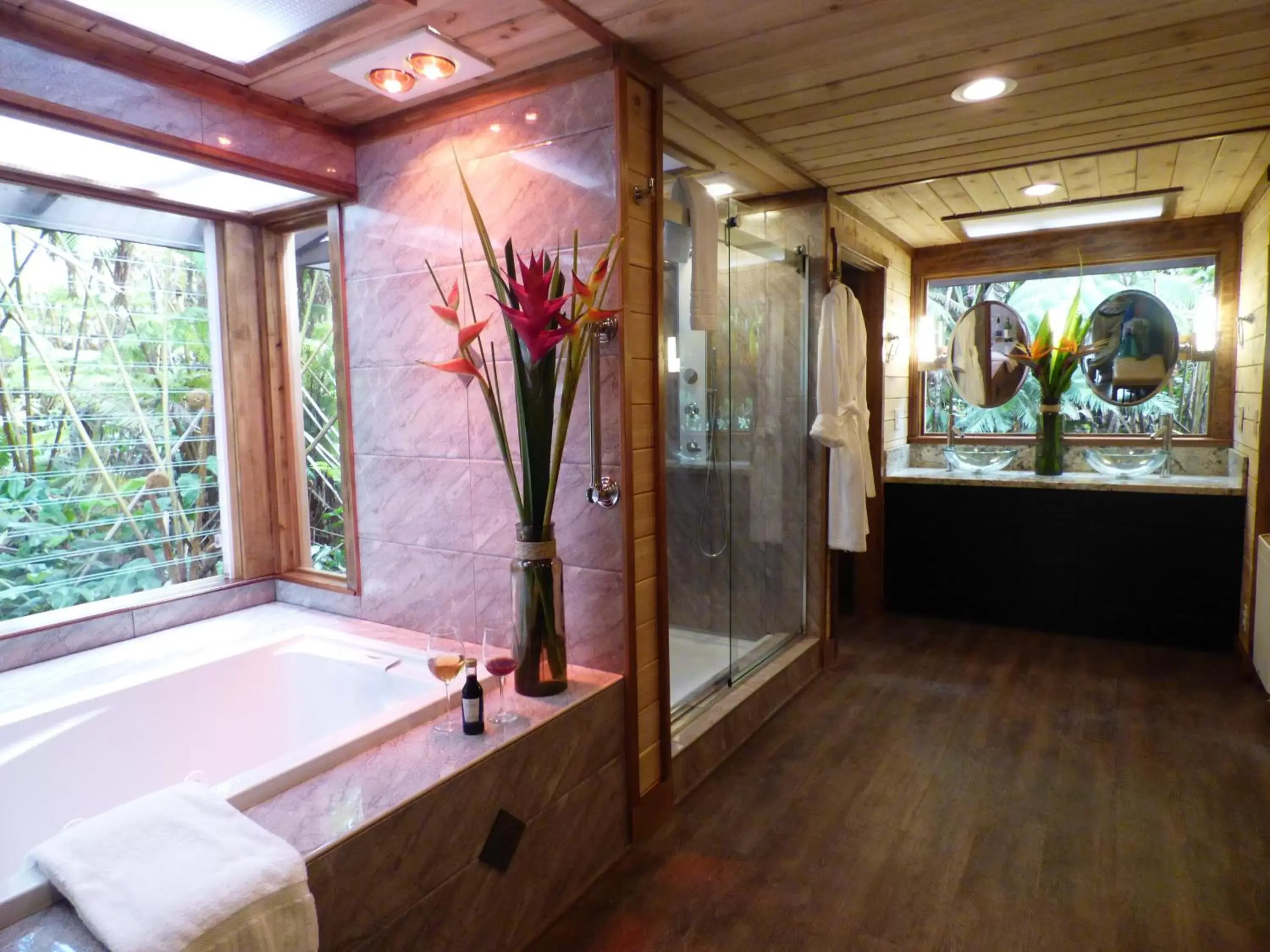 Shower in Lotus Garden Cottages