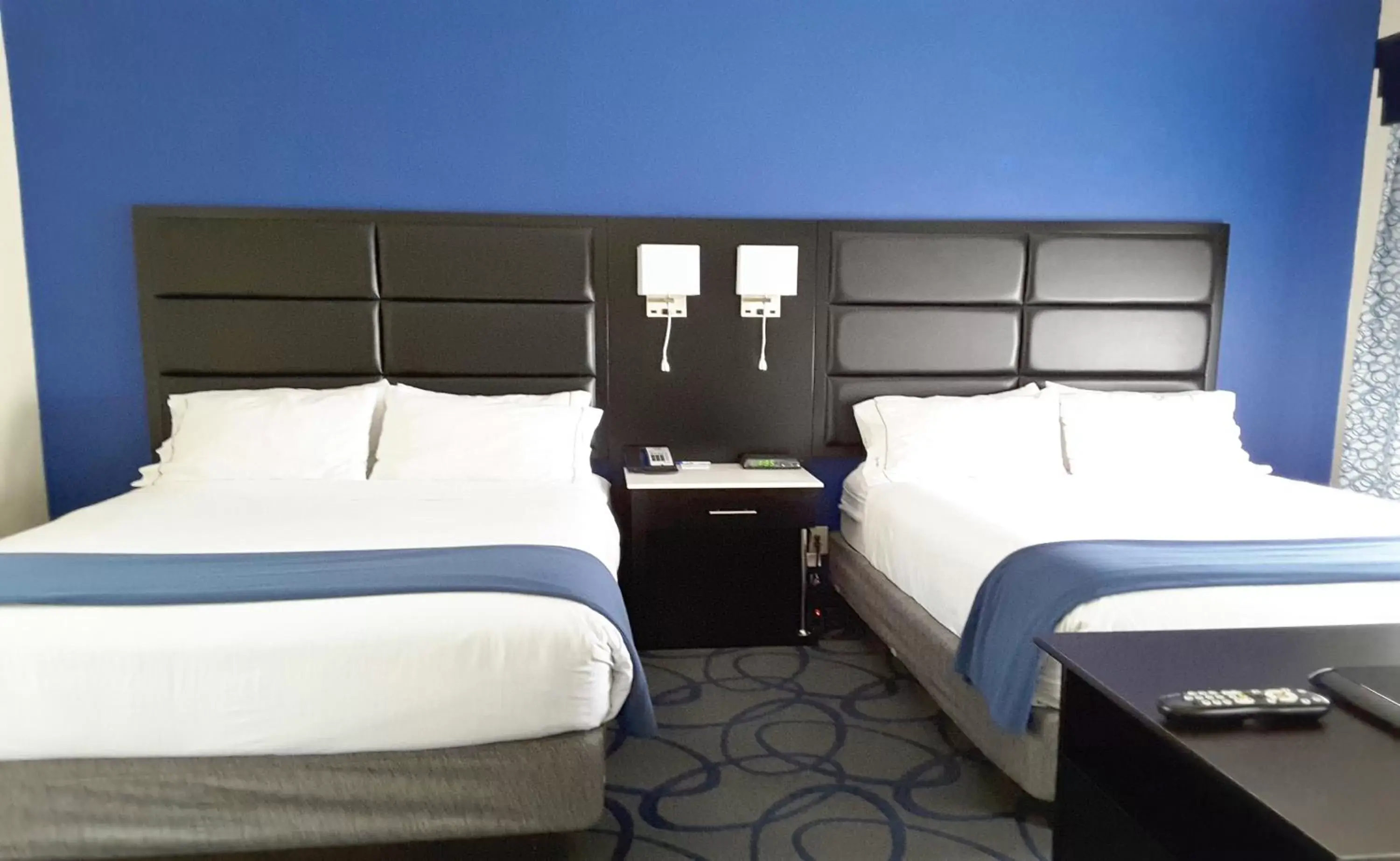 Bed in Holiday Inn Express Hotel & Suites Lawrenceville, an IHG Hotel