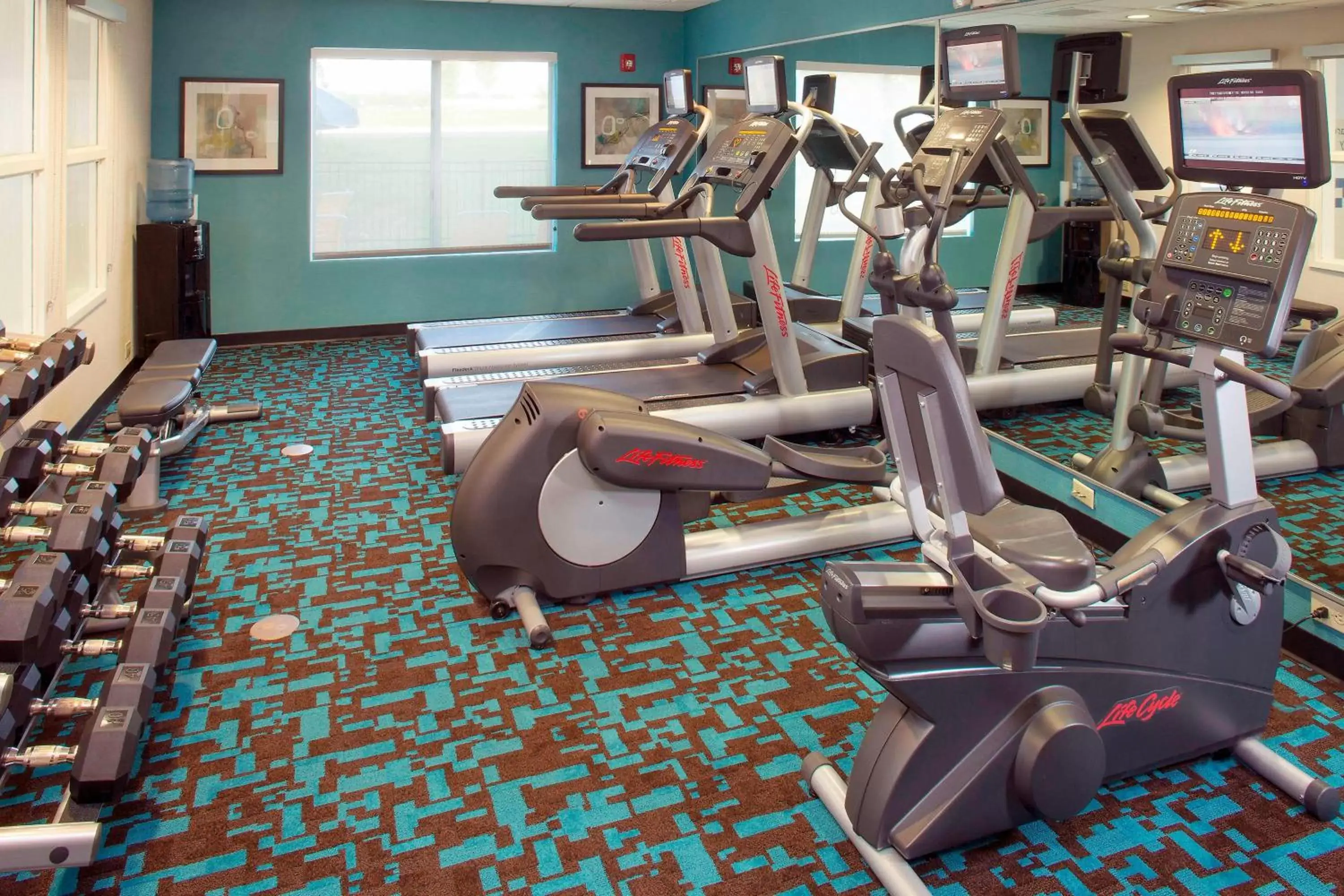 Fitness centre/facilities, Fitness Center/Facilities in Fairfield Inn & Suites Atlanta McDonough