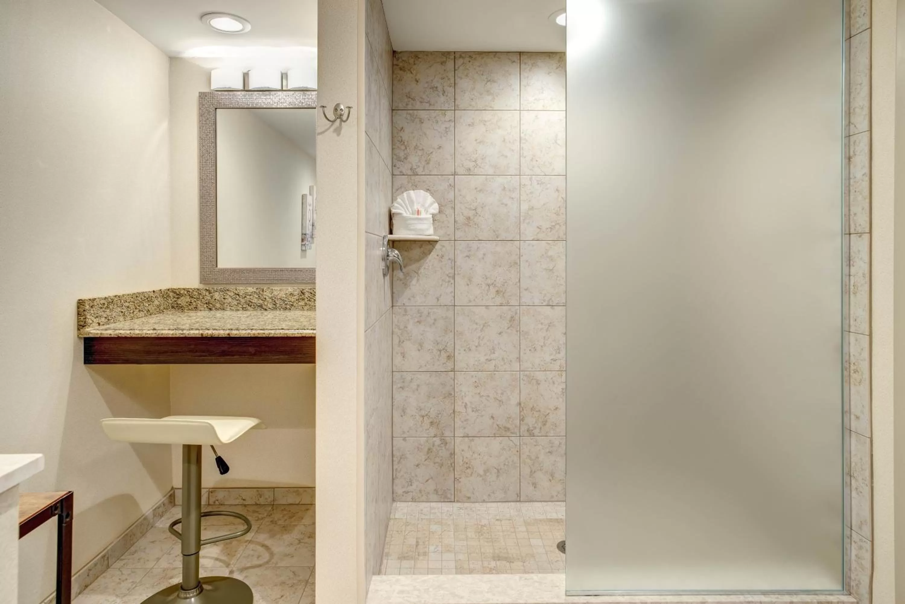 Bathroom in Days Hotel by Wyndham Toms River Jersey Shore