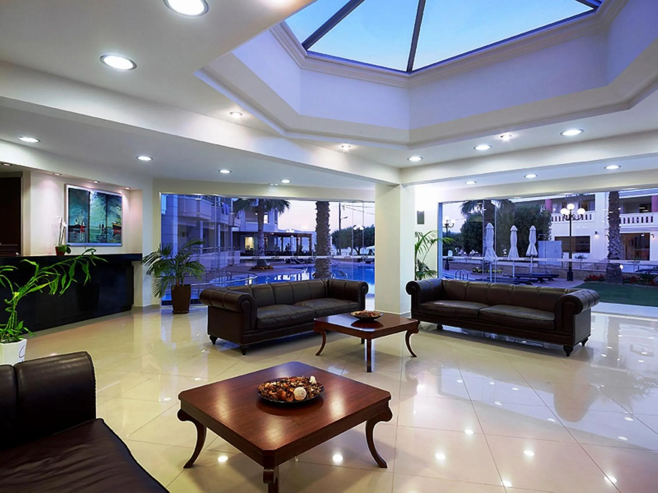 Lobby or reception in Molos Bay Hotel