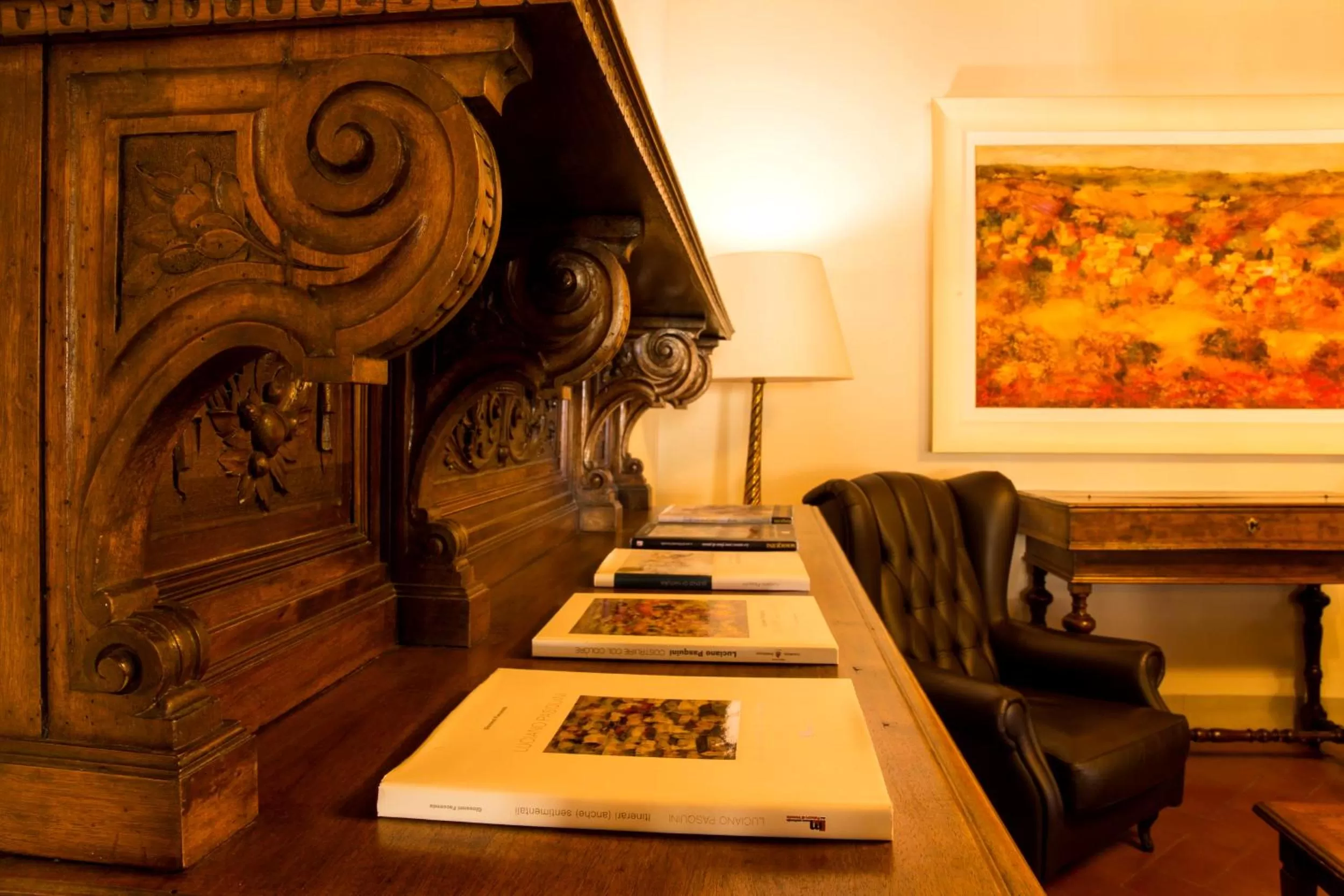 Decorative detail in Art Hotel Villa Agape - Place of Charme