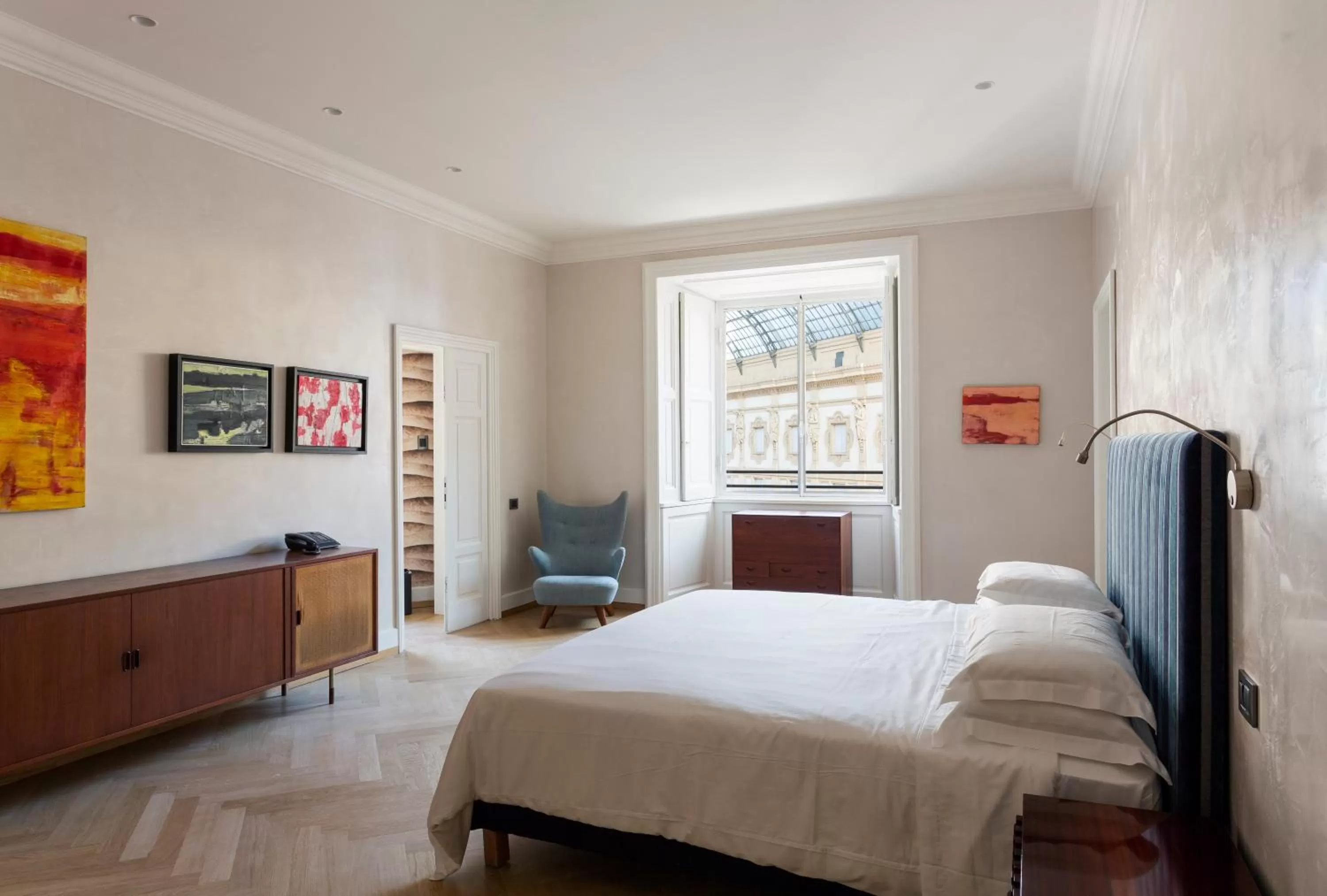 Bedroom, Bed in Galleria Vik Milano - Townhouse Galleria - Small Luxury Hotels of the World