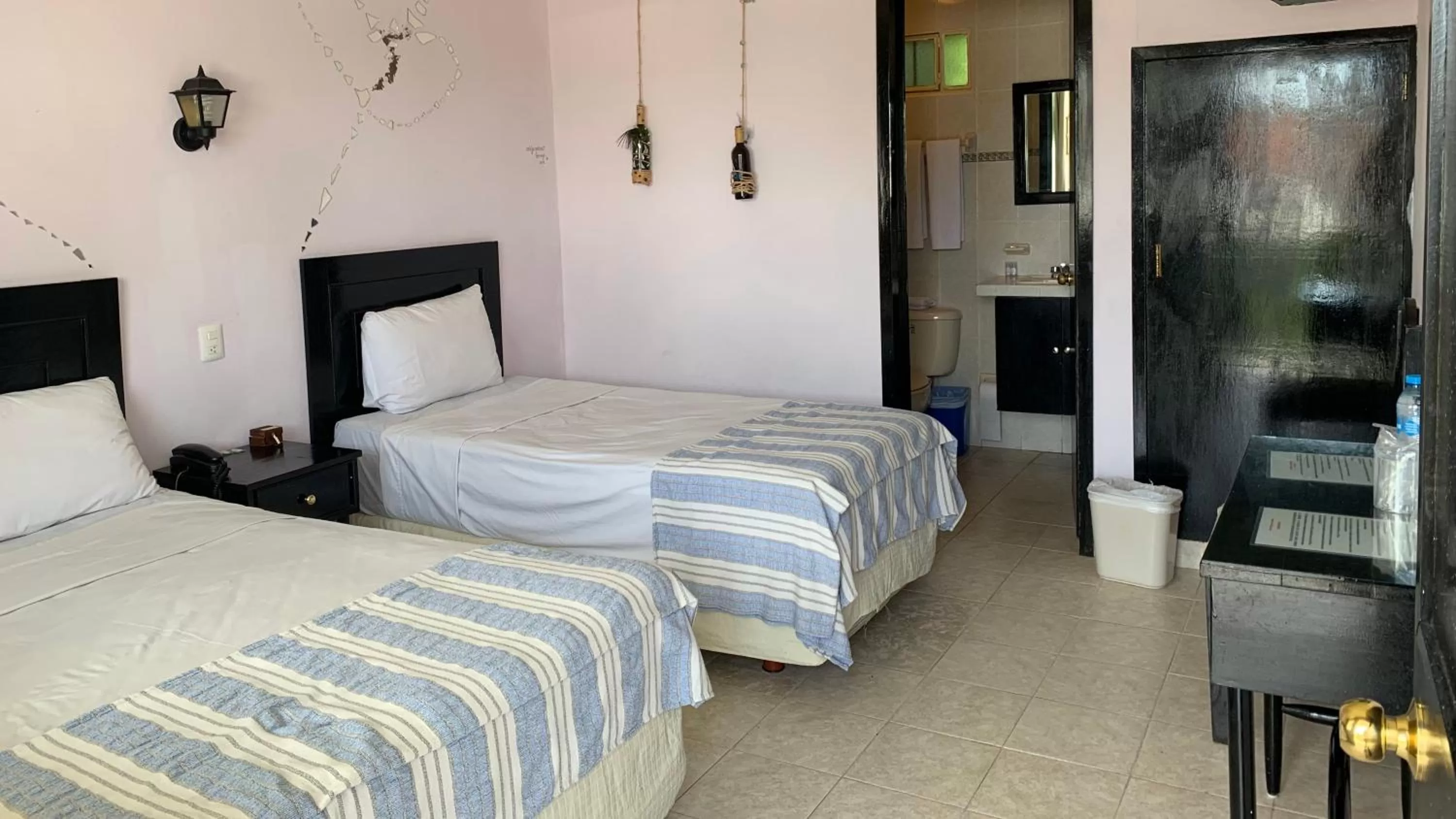 Bed in Hotel Santa Ana