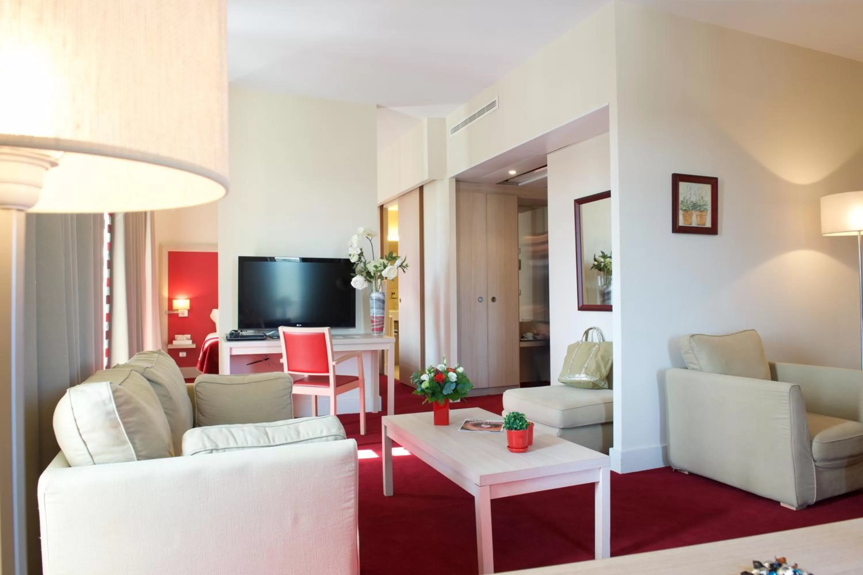 Living room in Hôtel du Parc