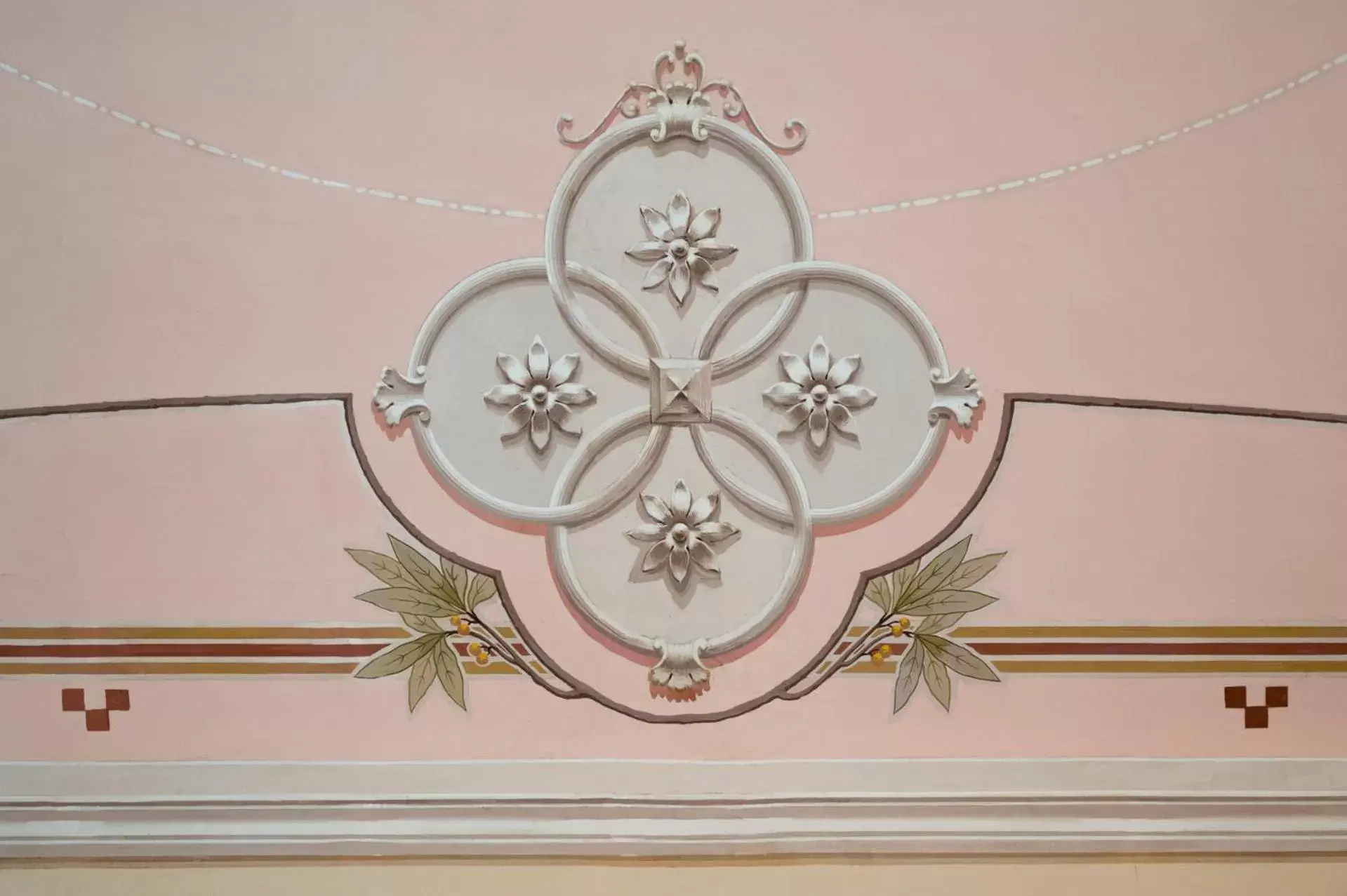 Decorative detail in Hotel Vittorio Veneto