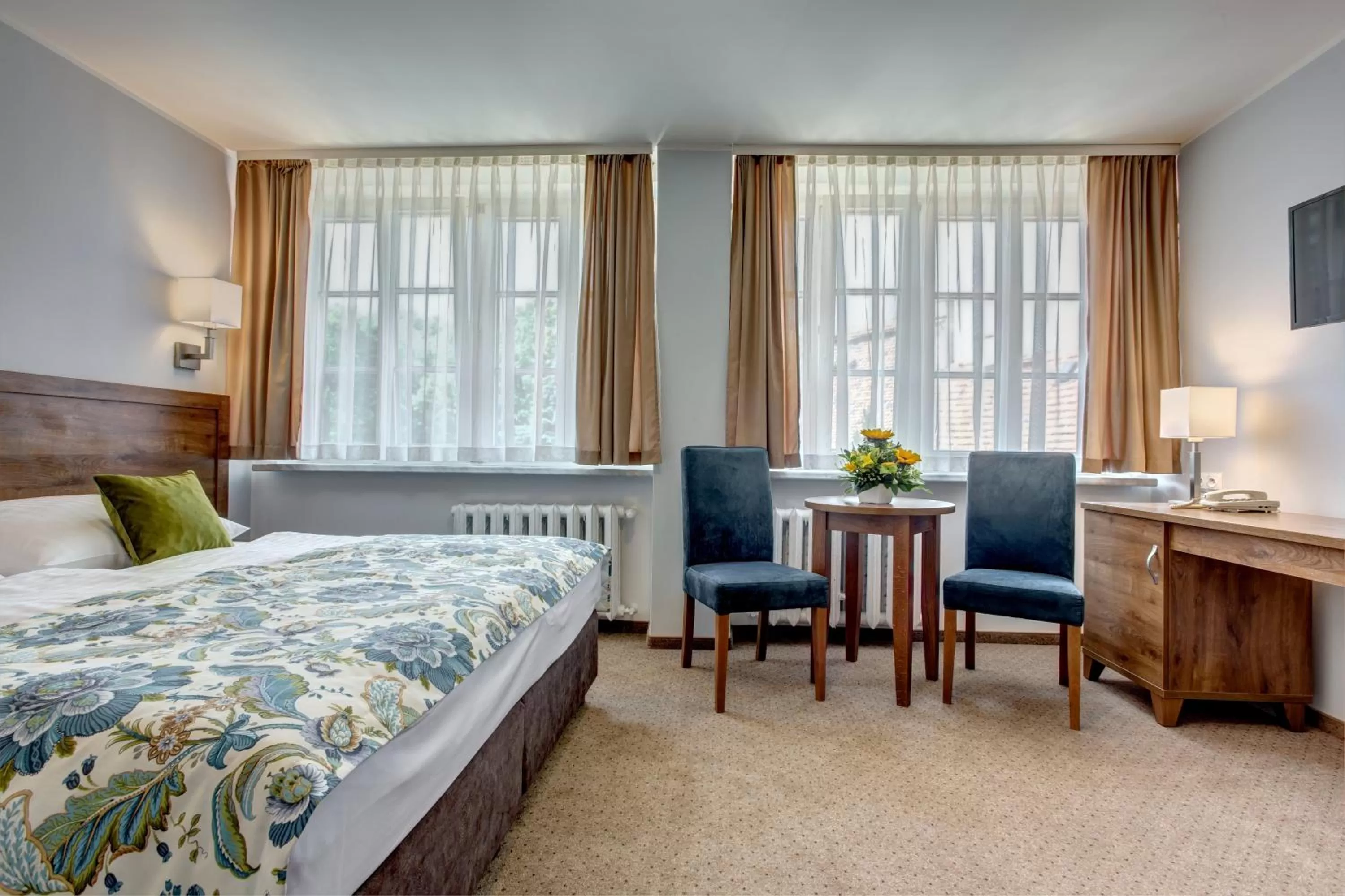 Bed in Hotel Książ