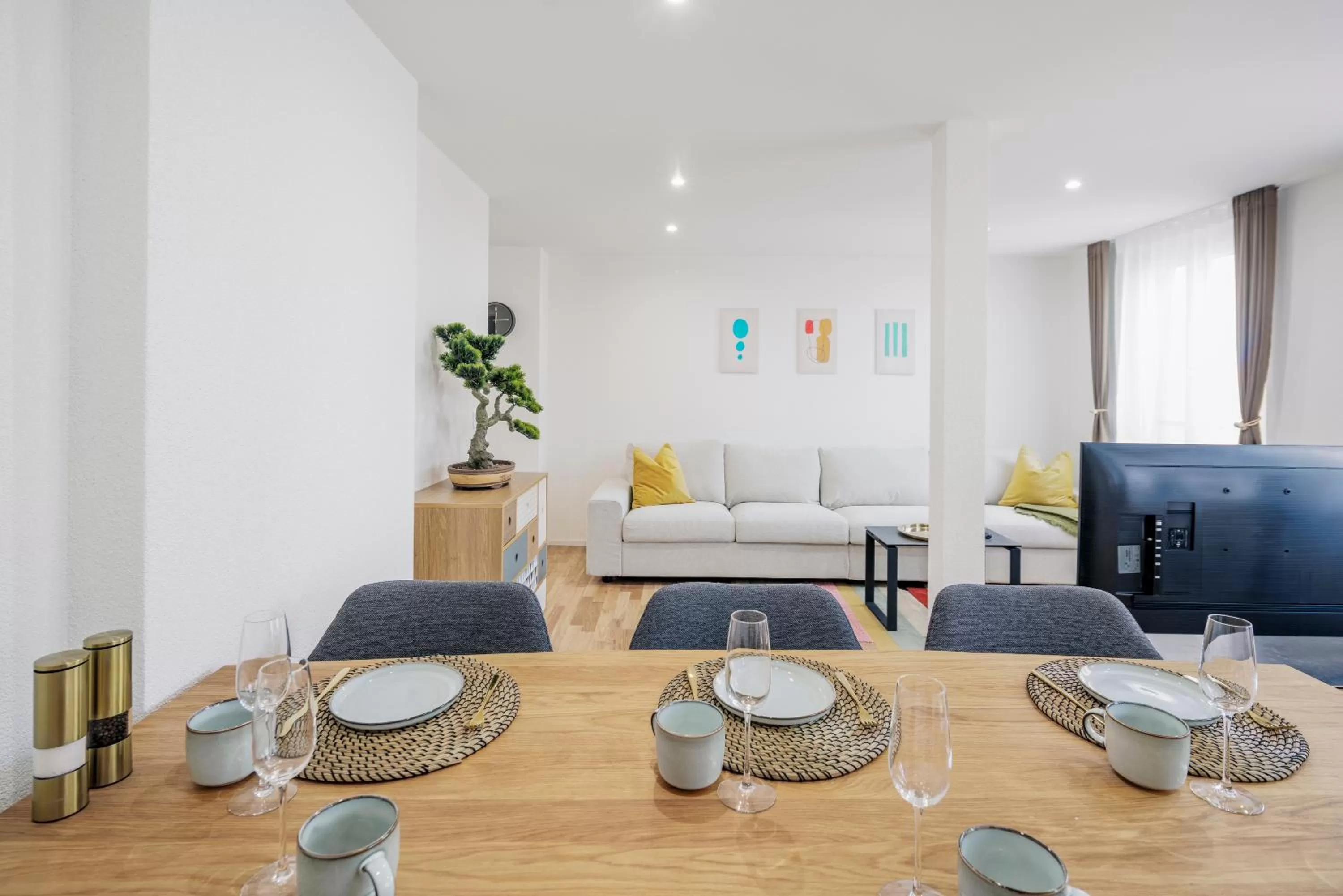 Living room in EH Apartments Jupiter