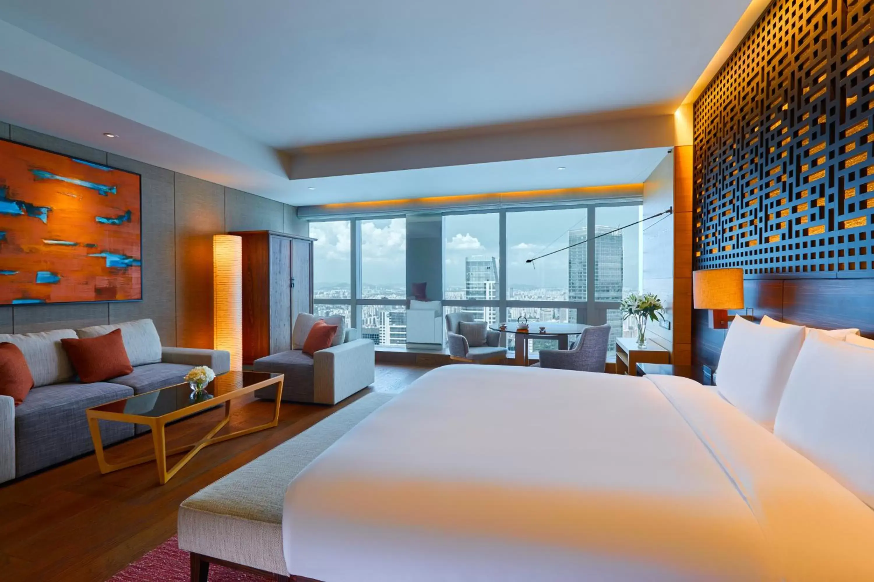 Photo of the whole room in Park Hyatt Guangzhou - Free Shuttle Bus To Canton Fair Complex During Canton Fair Period