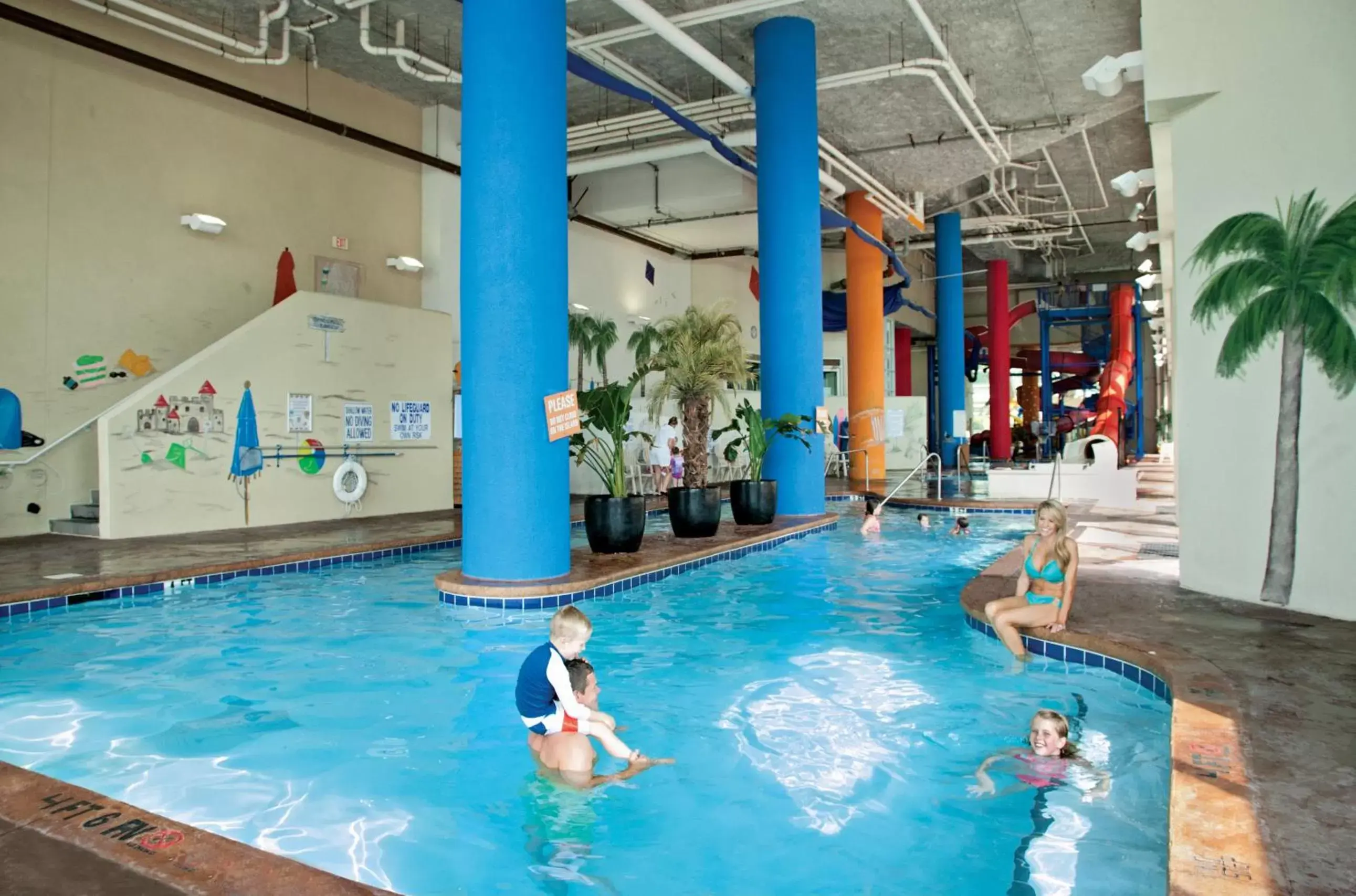 Aqua park, Swimming Pool in Dunes Village