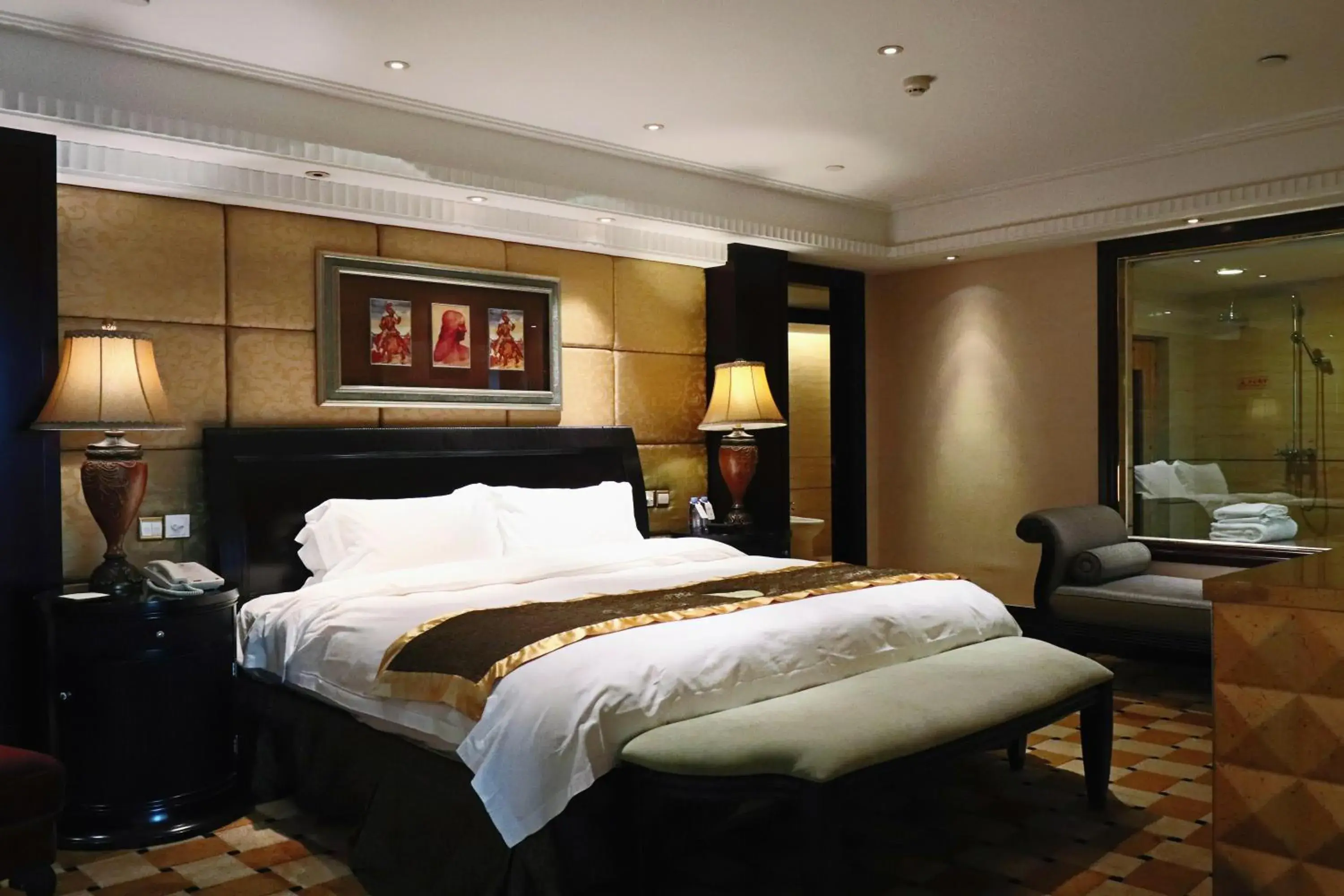 Bedroom, Bed in Royal Mediterranean Hotel
