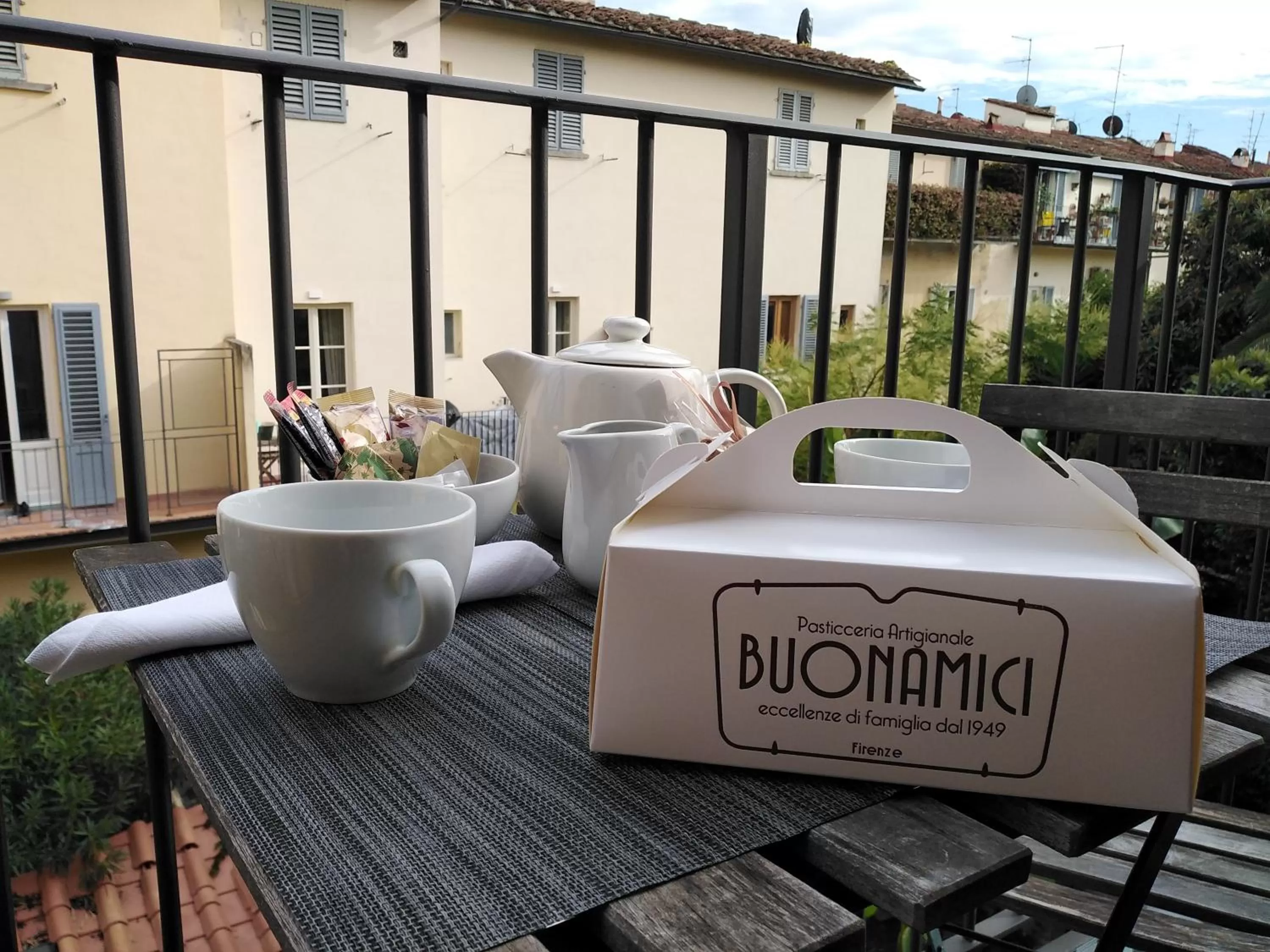 Balcony/Terrace in In San Frediano B&B