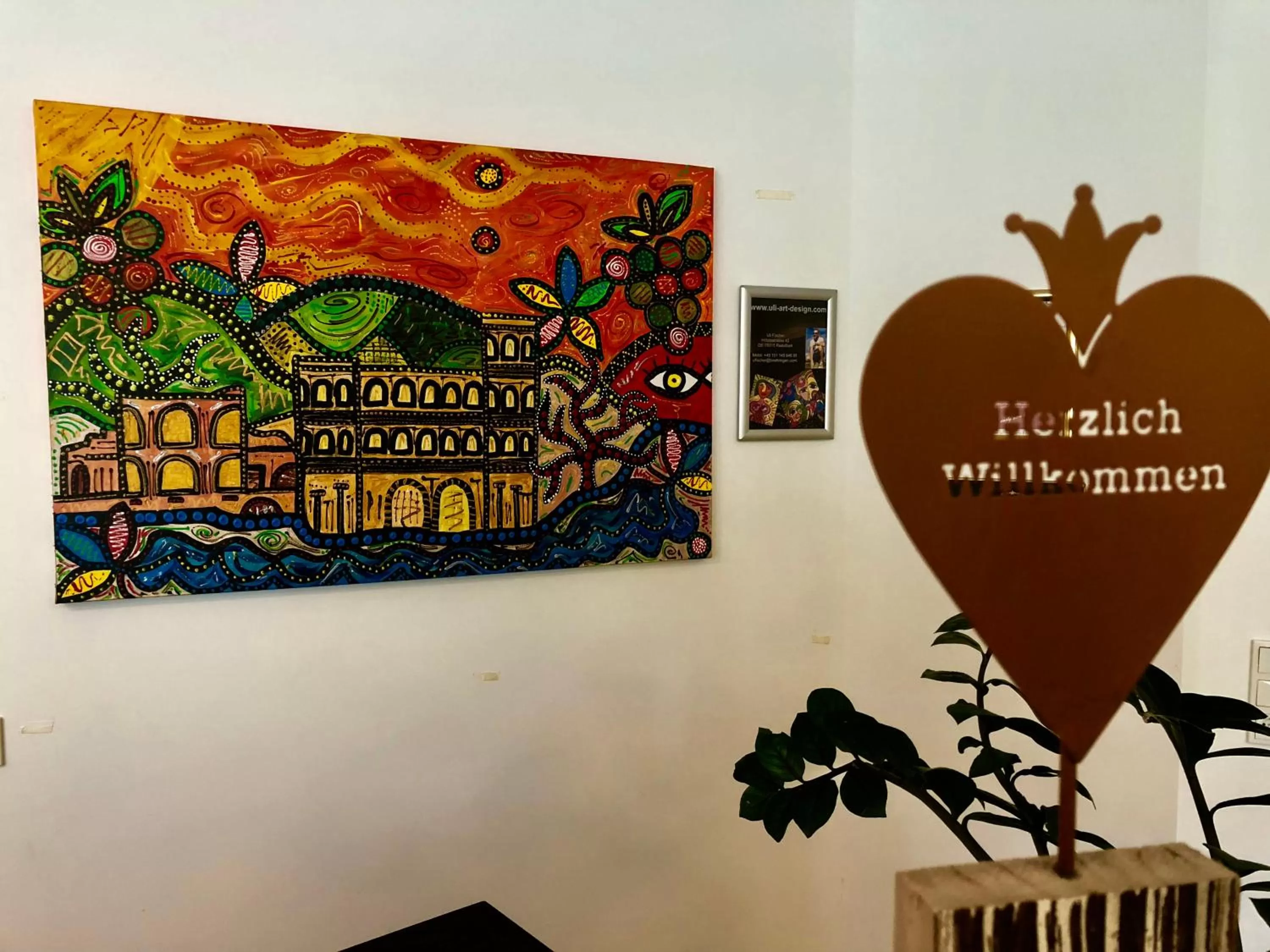 Lobby or reception in Schroeders Wein-Style-Hotel