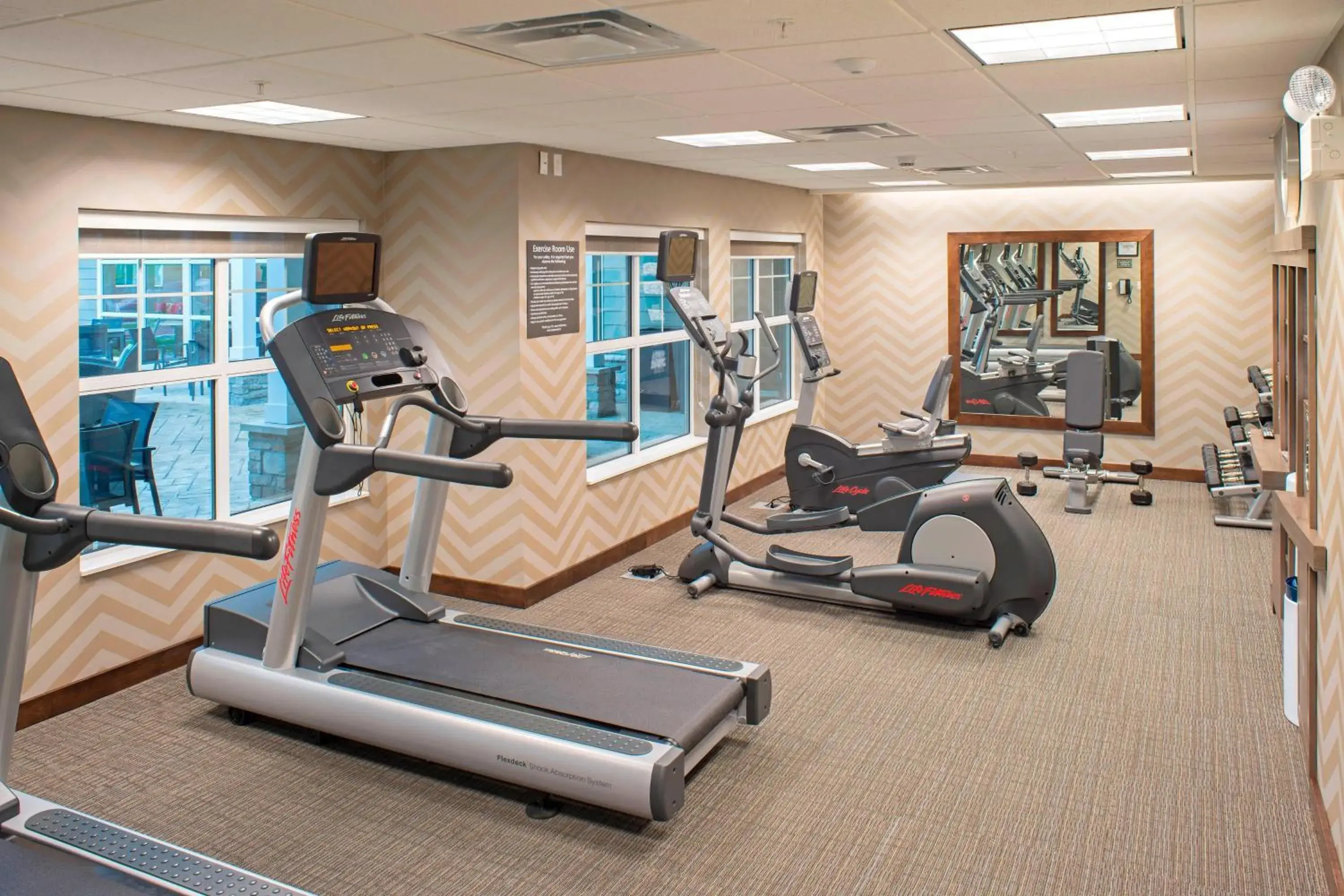 Fitness centre/facilities, Fitness Center/Facilities in Residence Inn by Marriott Albany Clifton Park