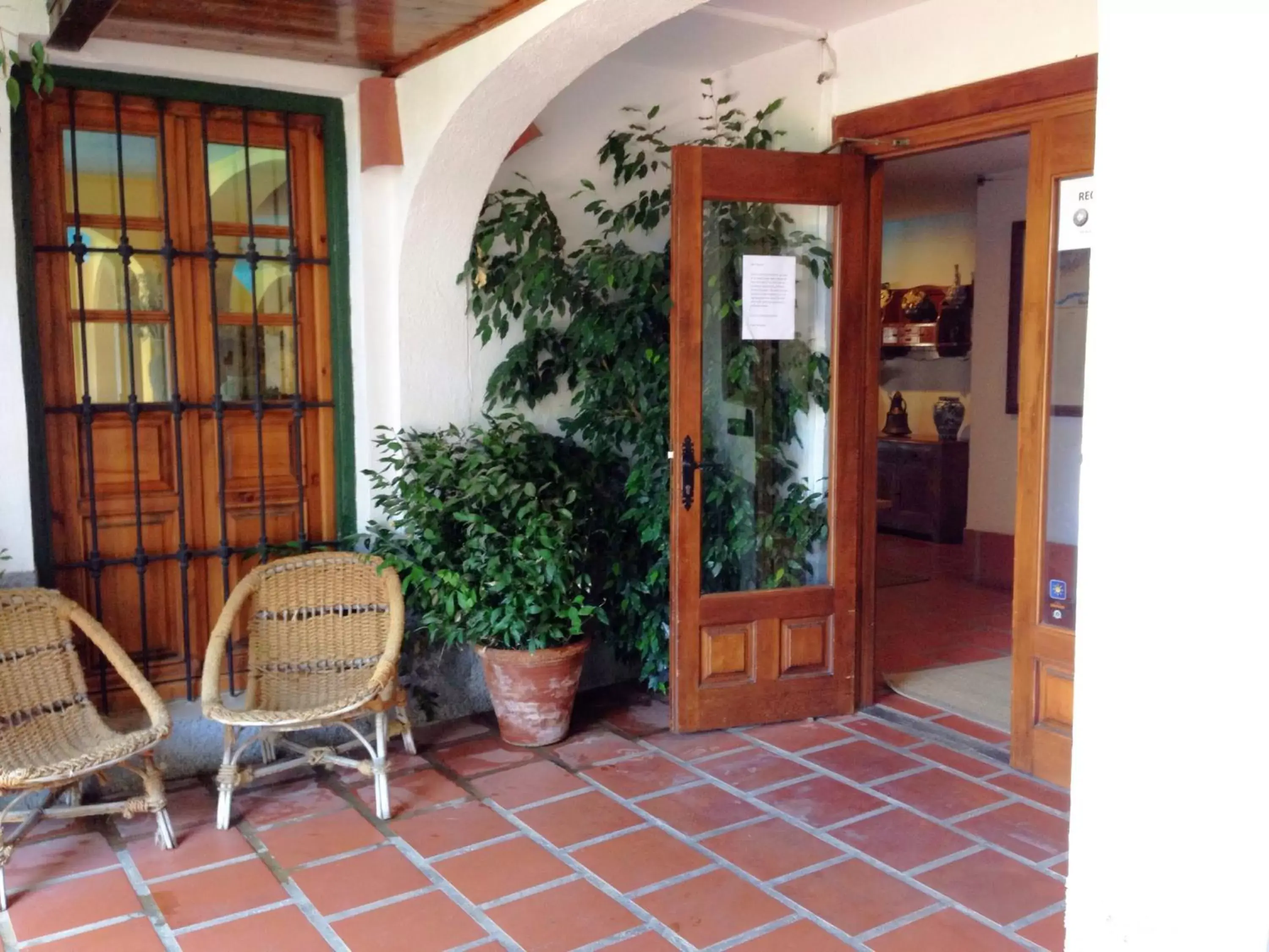 Lobby or reception in Hotel Alcadima