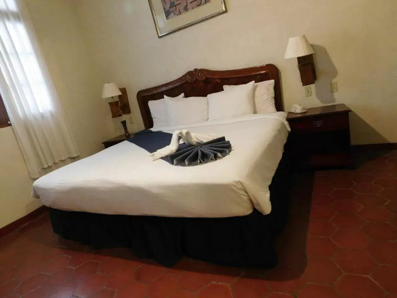 Bed in Hotel Urdiñola Saltillo