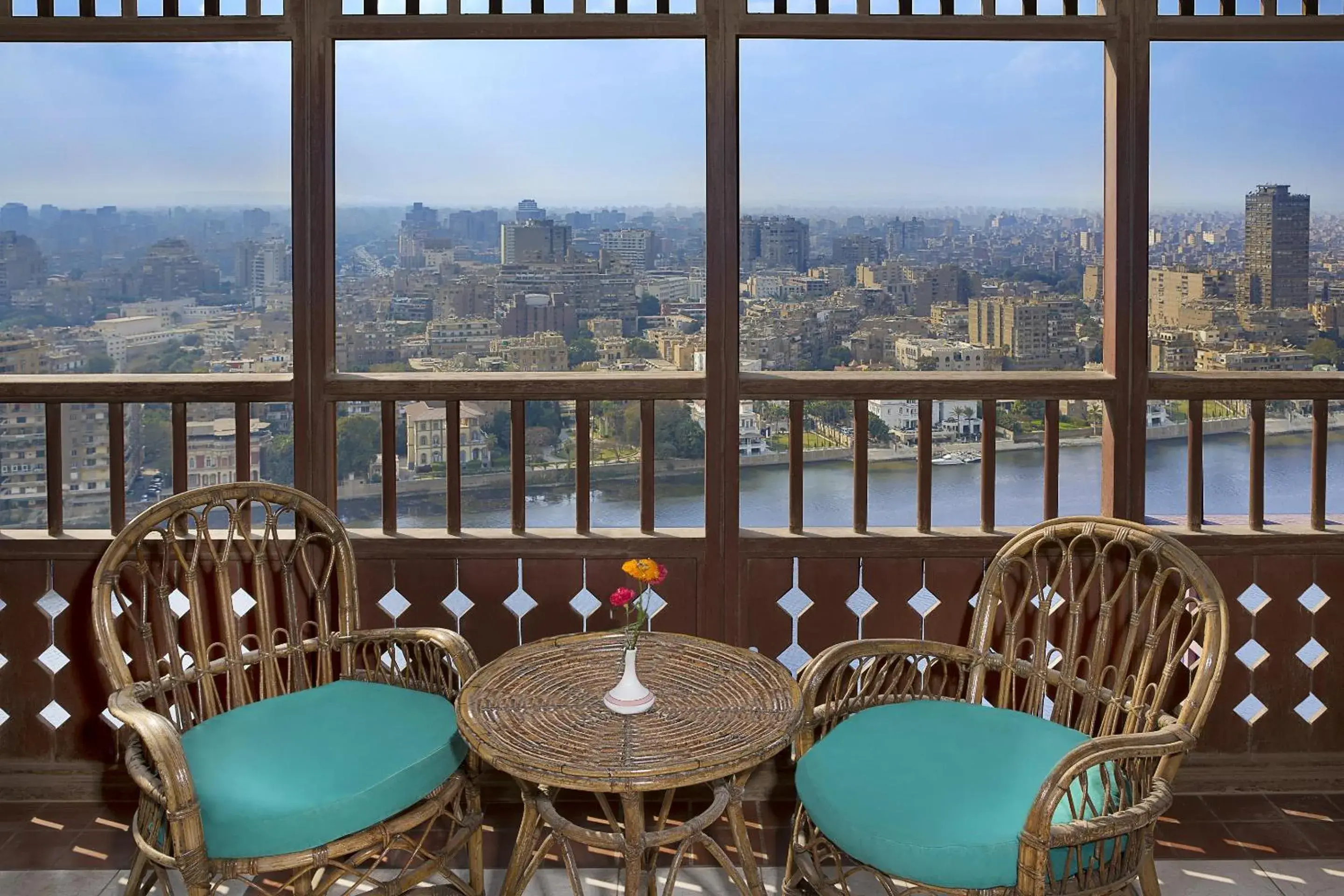 Balcony/Terrace in Cairo World Trade Center Hotel & Residences