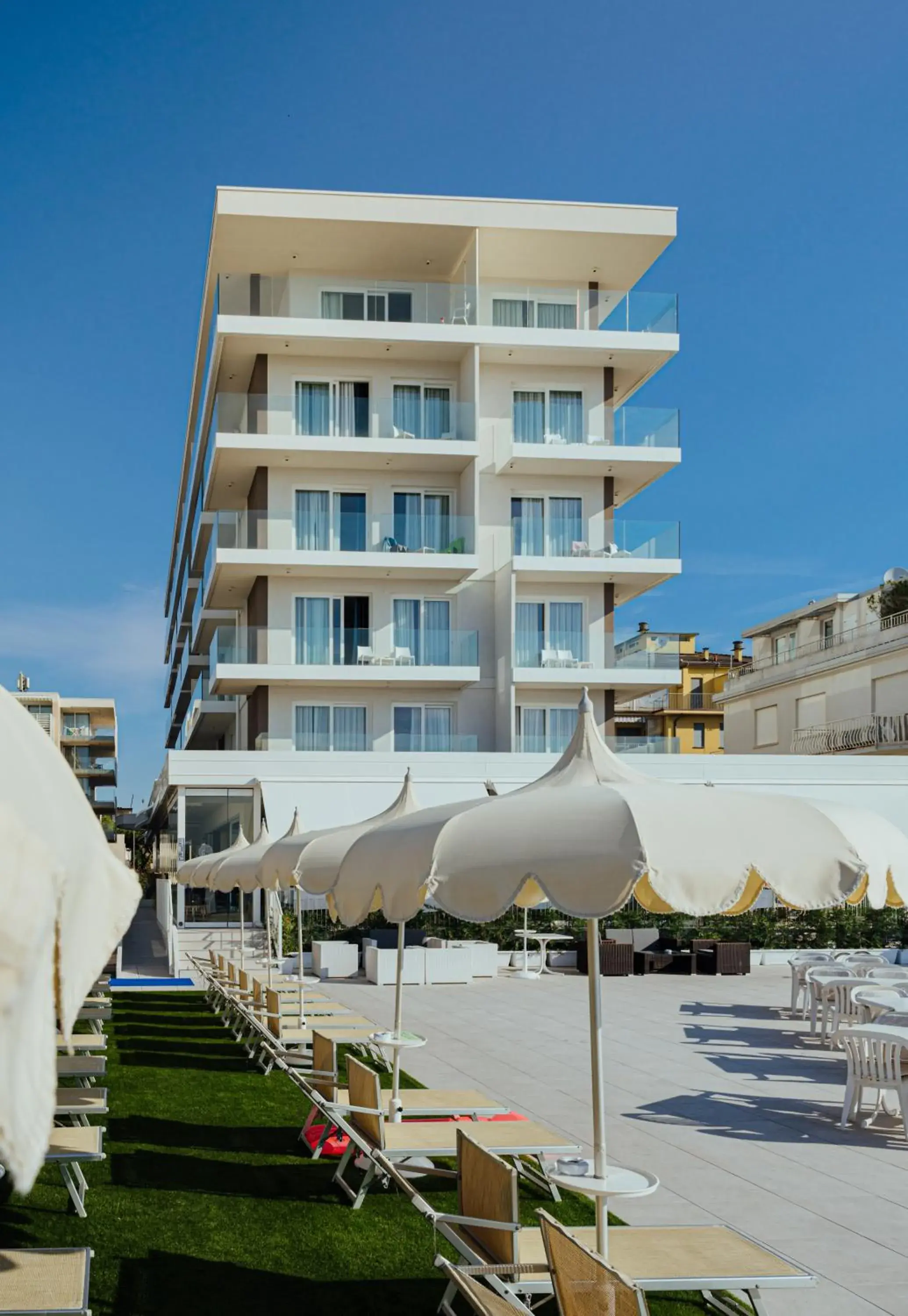 Balcony/Terrace, Property Building in Hotel Galassia Suites & Spa