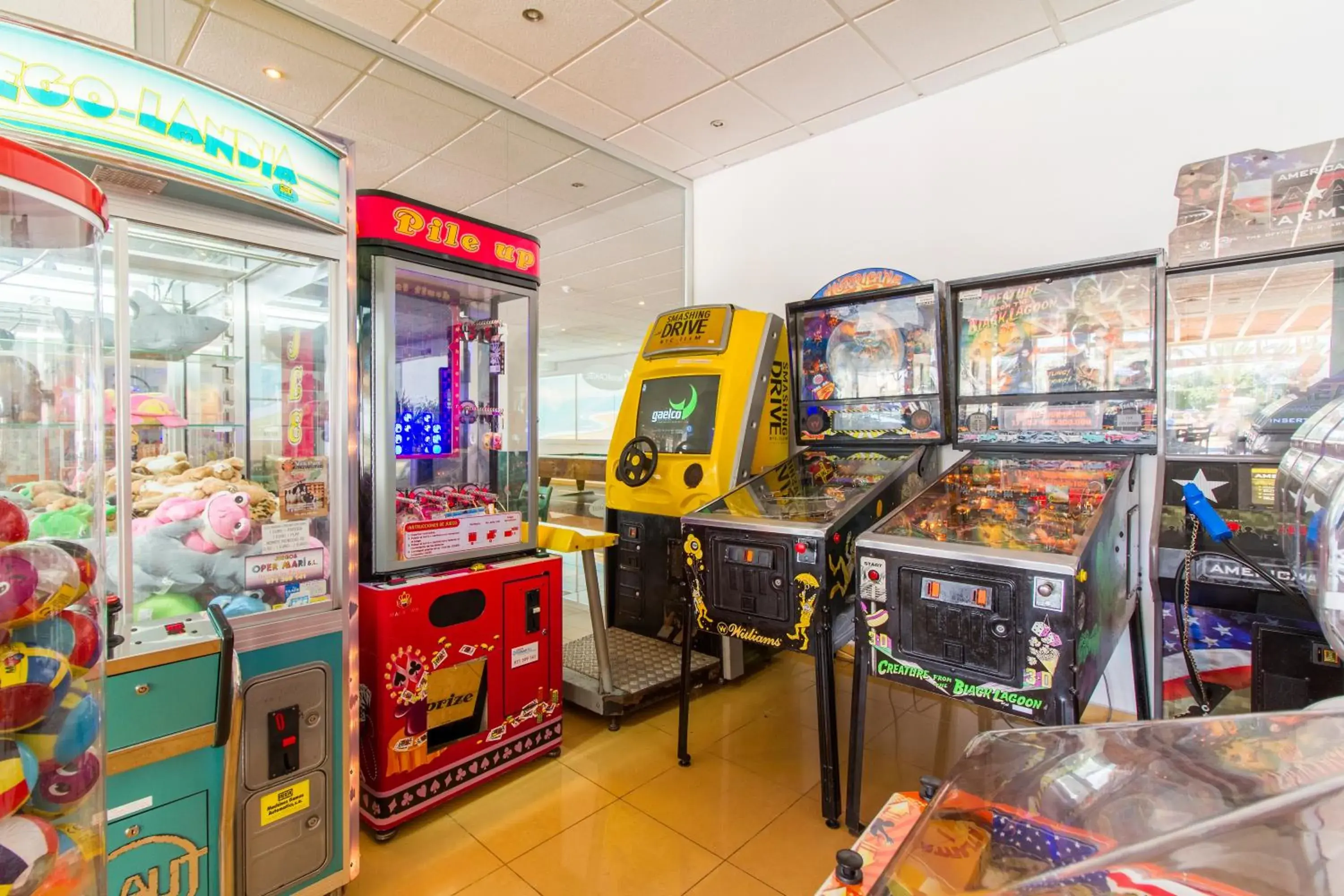 Game Room in Hotel Caribe