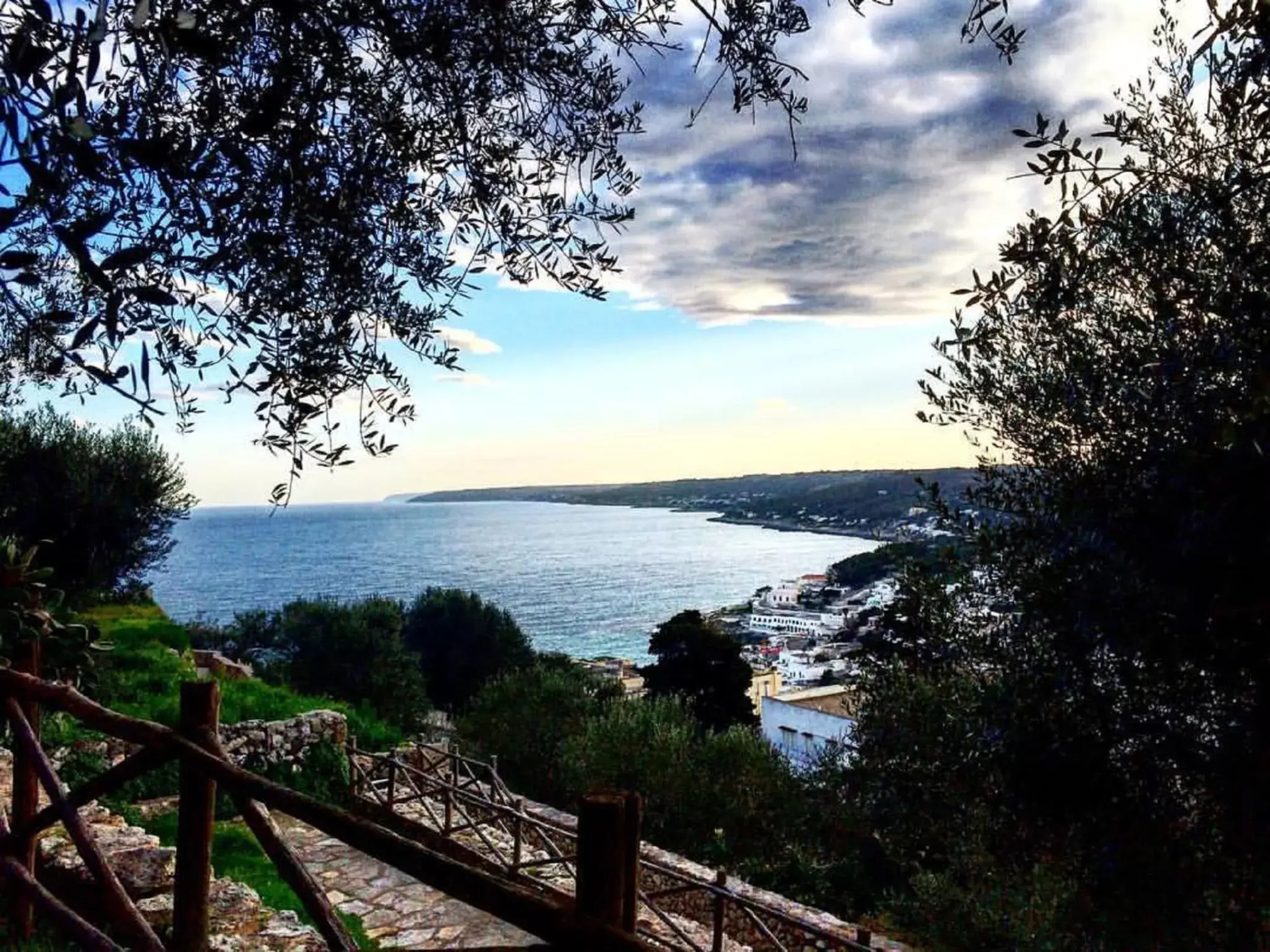 Natural landscape in B&B La Rosa Antica