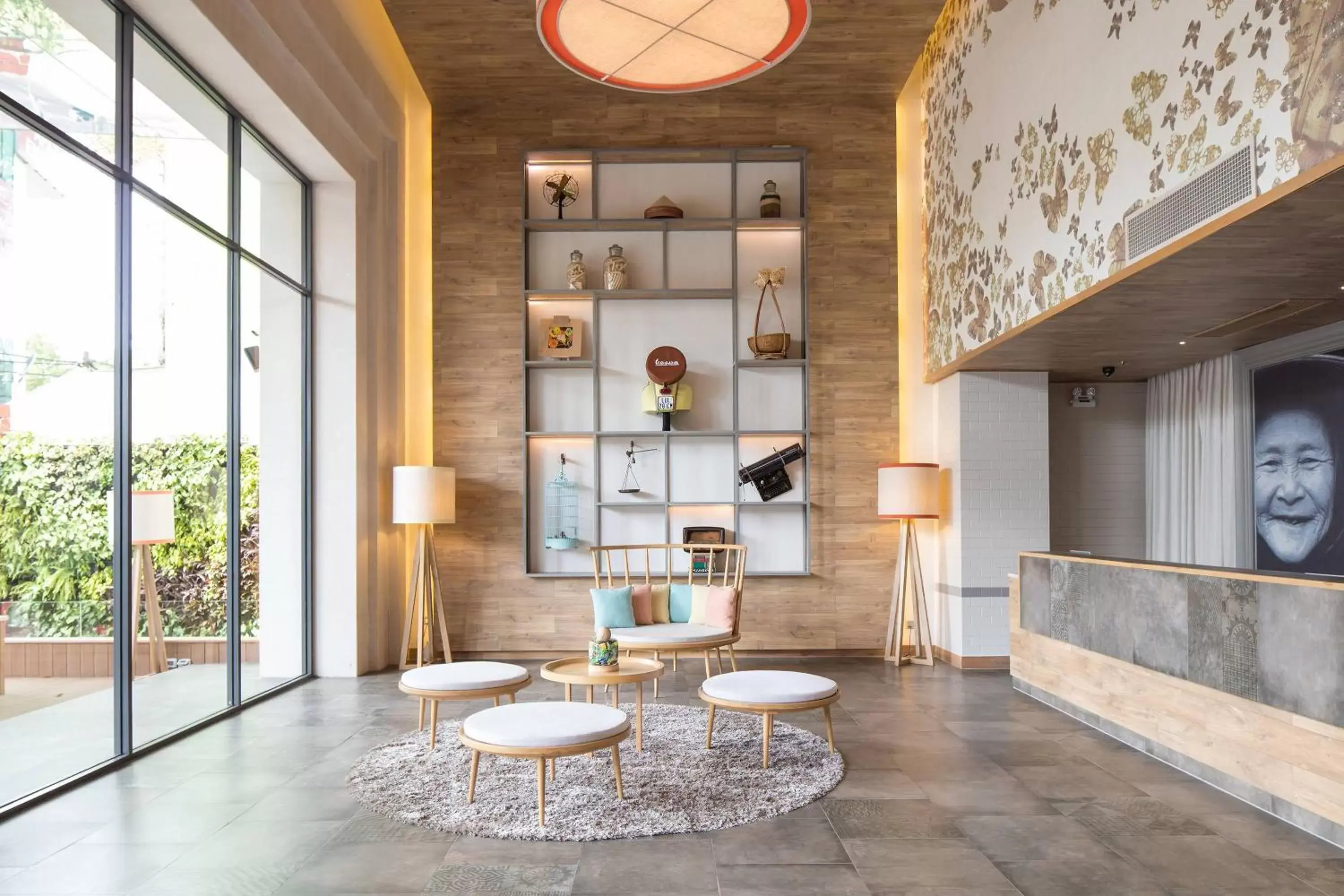 Lobby or reception in Fusion Suites Saigon Lobby or reception in Fusion Suites Saigon