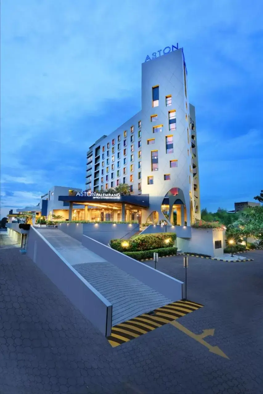 Facade/entrance, Property Building in ASTON Palembang Hotel & Conference Centre