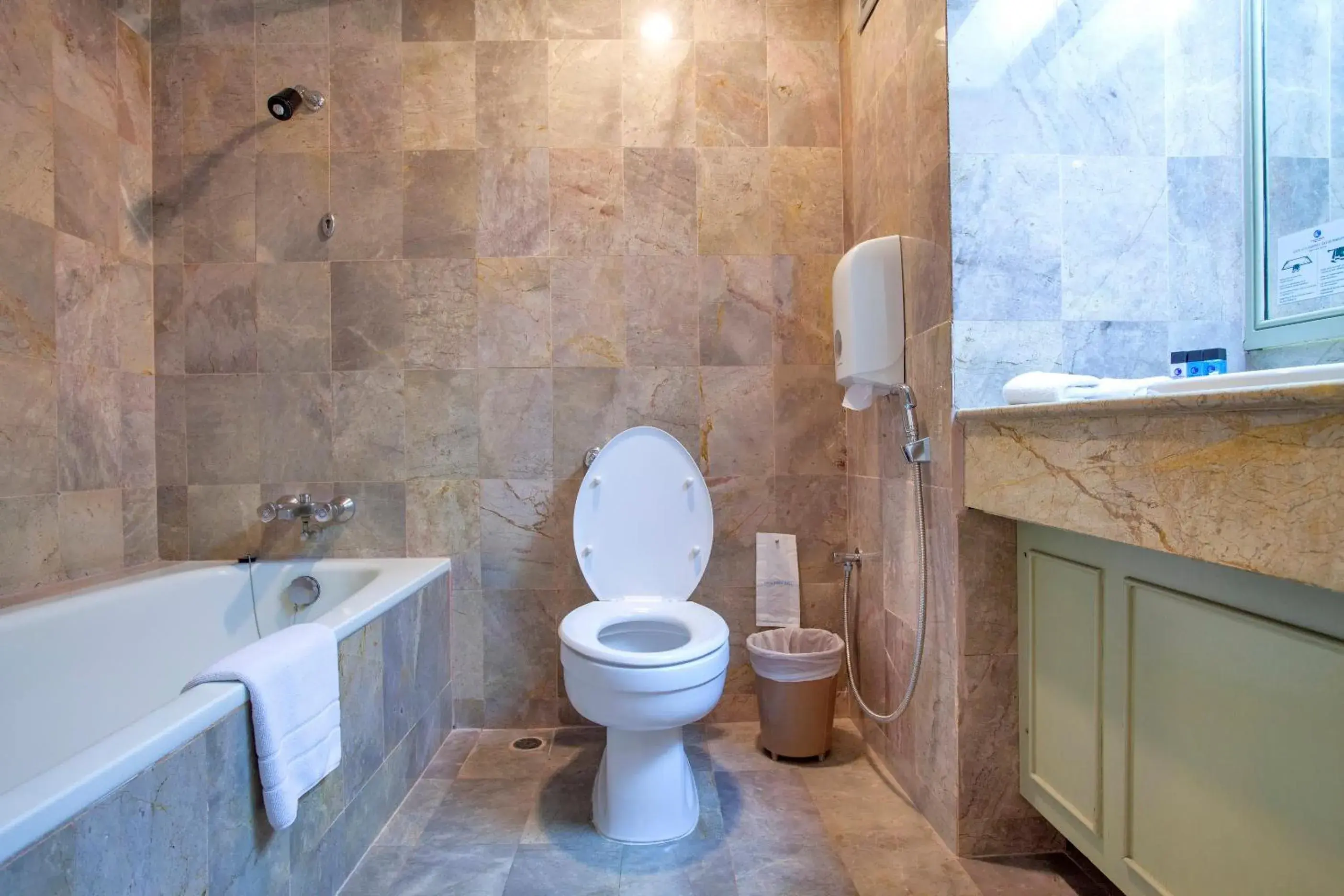 Bathroom in Cholchan Pattaya Beach Resort - SHA Extra Plus