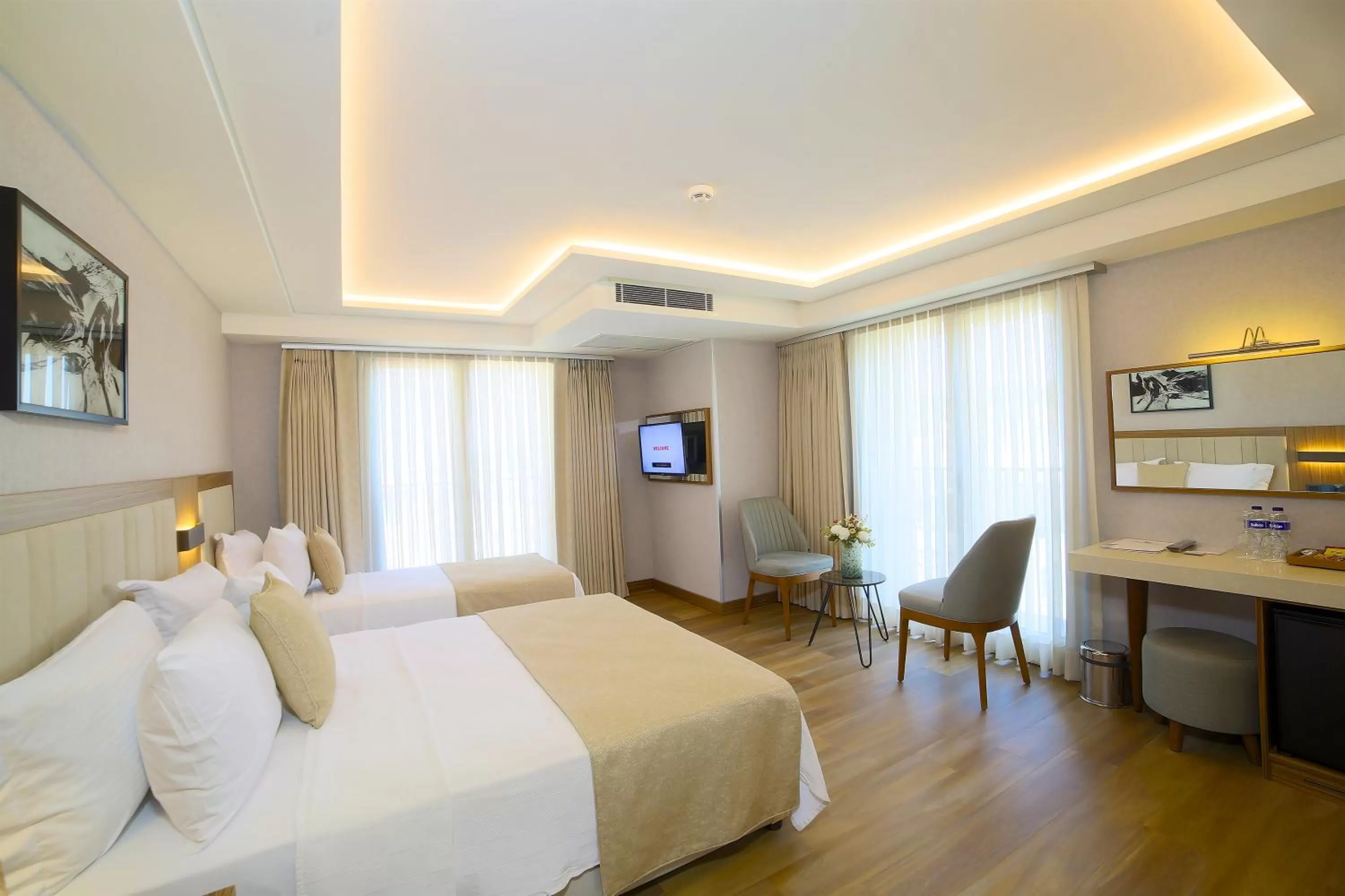 TV and multimedia, Bed in Erboy Hotel Istanbul Sirkeci