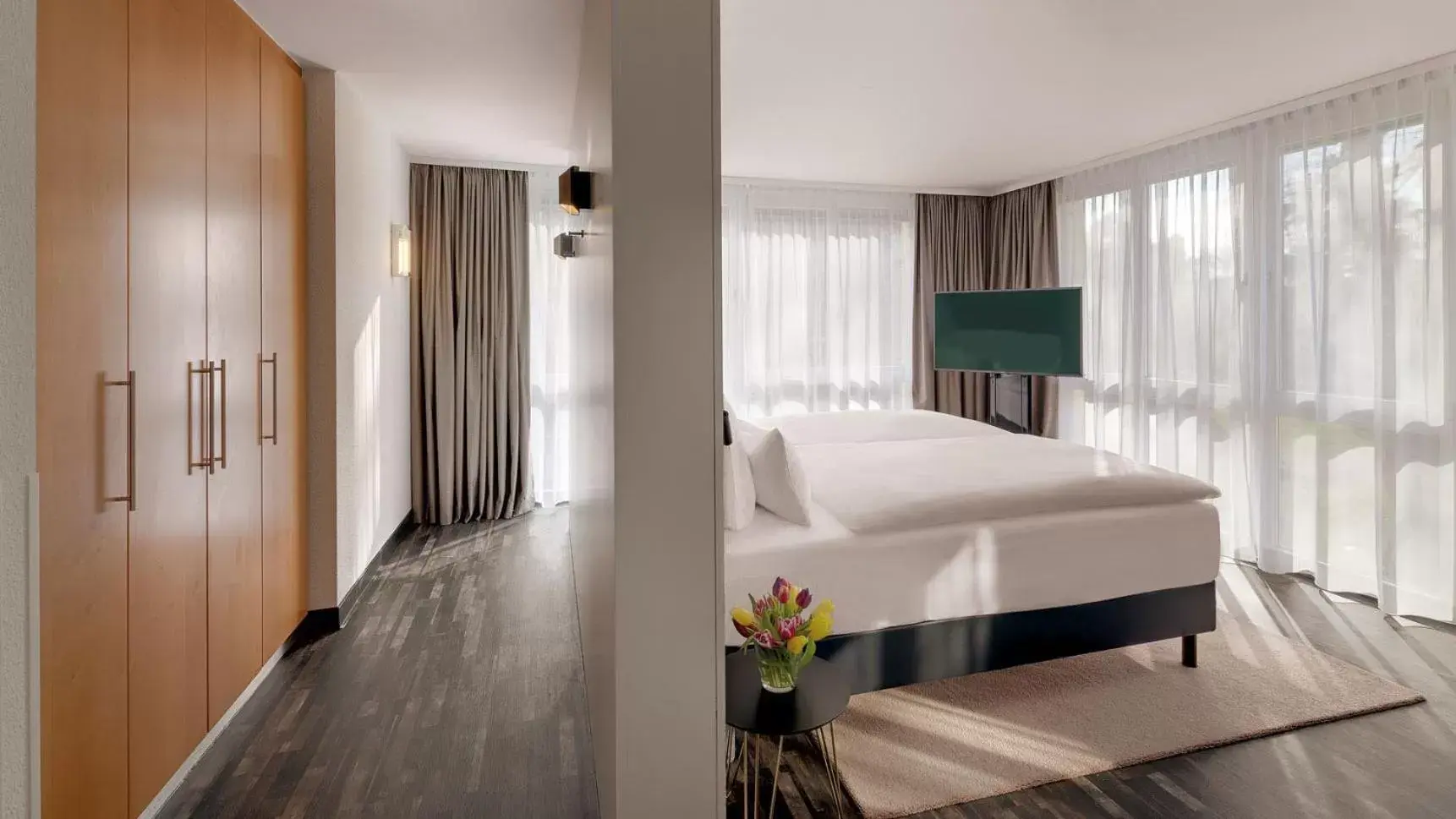 Photo of the whole room, Bed in Hotel the YARD Bad Honnef Photo of the whole room, Bed in Hotel the YARD Bad Honnef