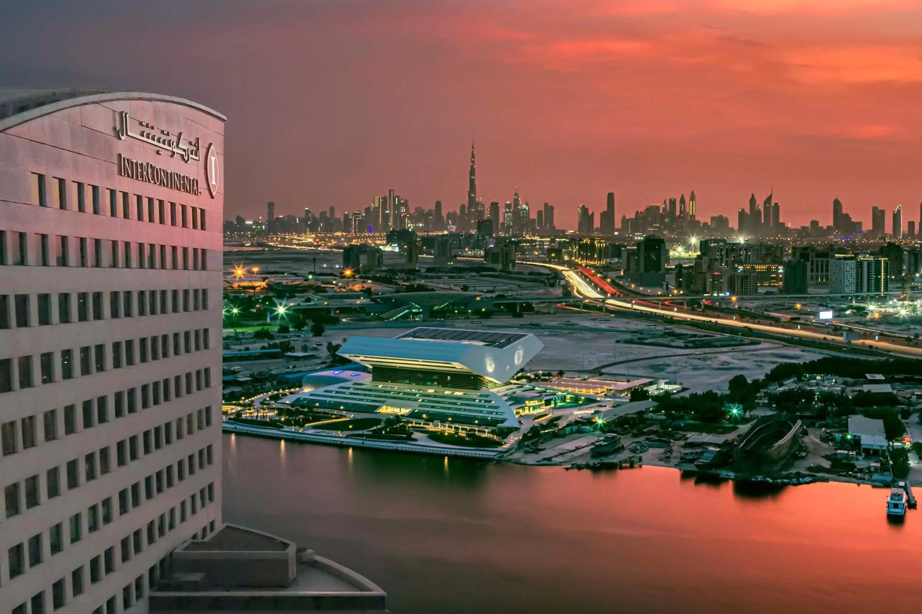 Bird's eye view in InterContinental Dubai Festival City, an IHG Hotel