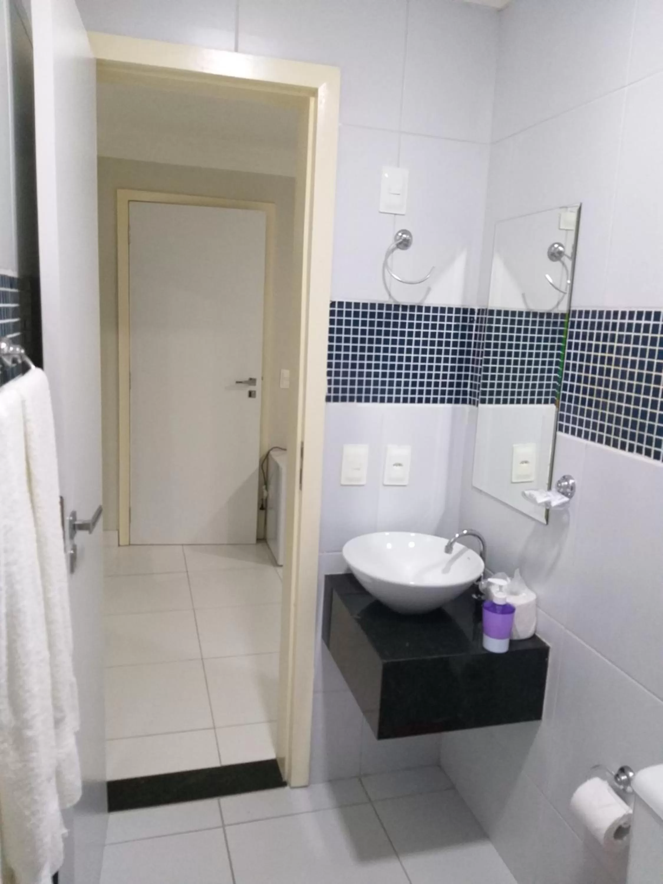 Shower in Hotel Executivo Boulevard