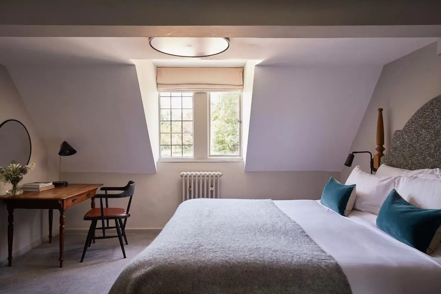 Bedroom, Bed in Fowey Hall - A Luxury Family Hotel