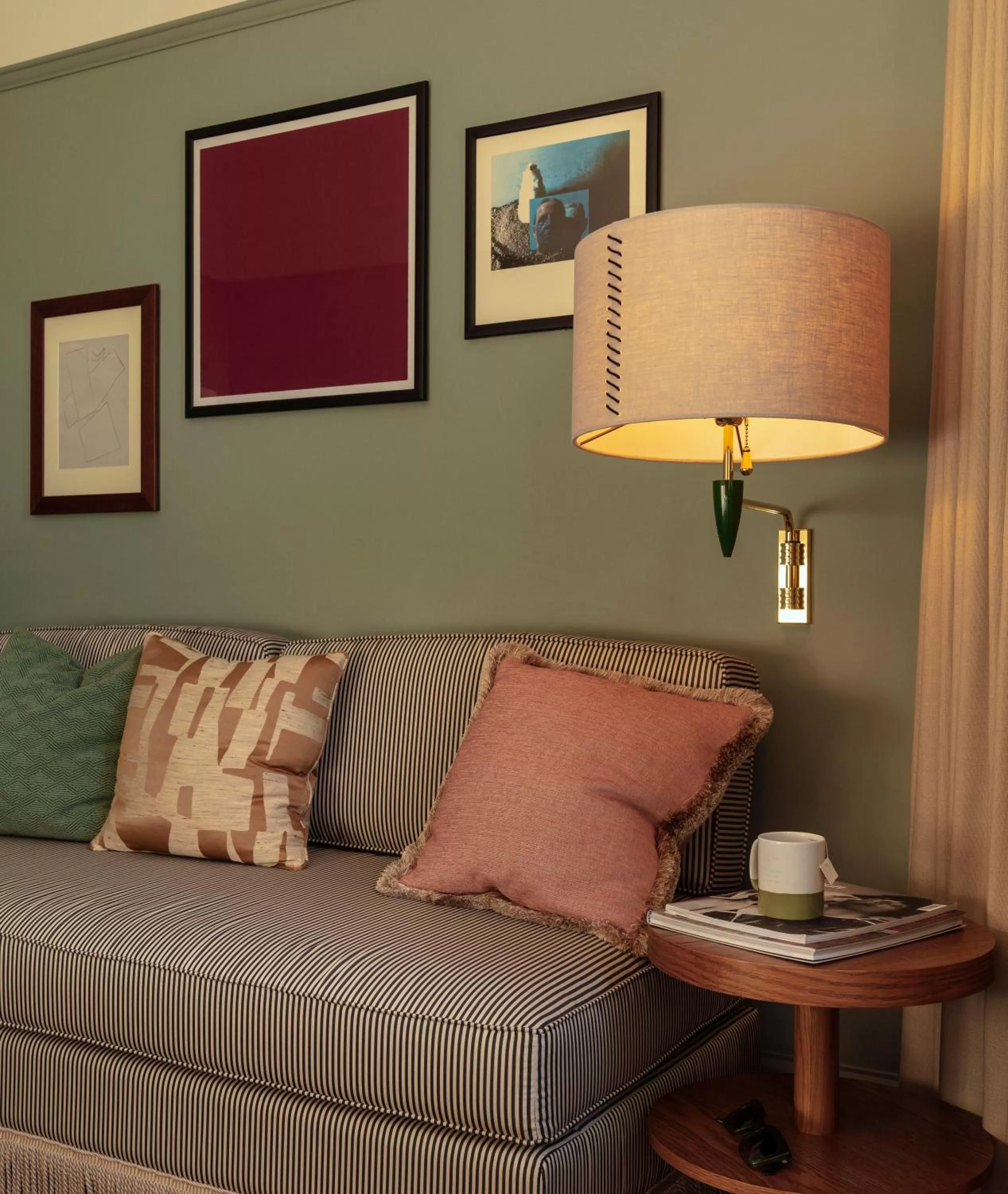 Seating area in The Hoxton, Rome