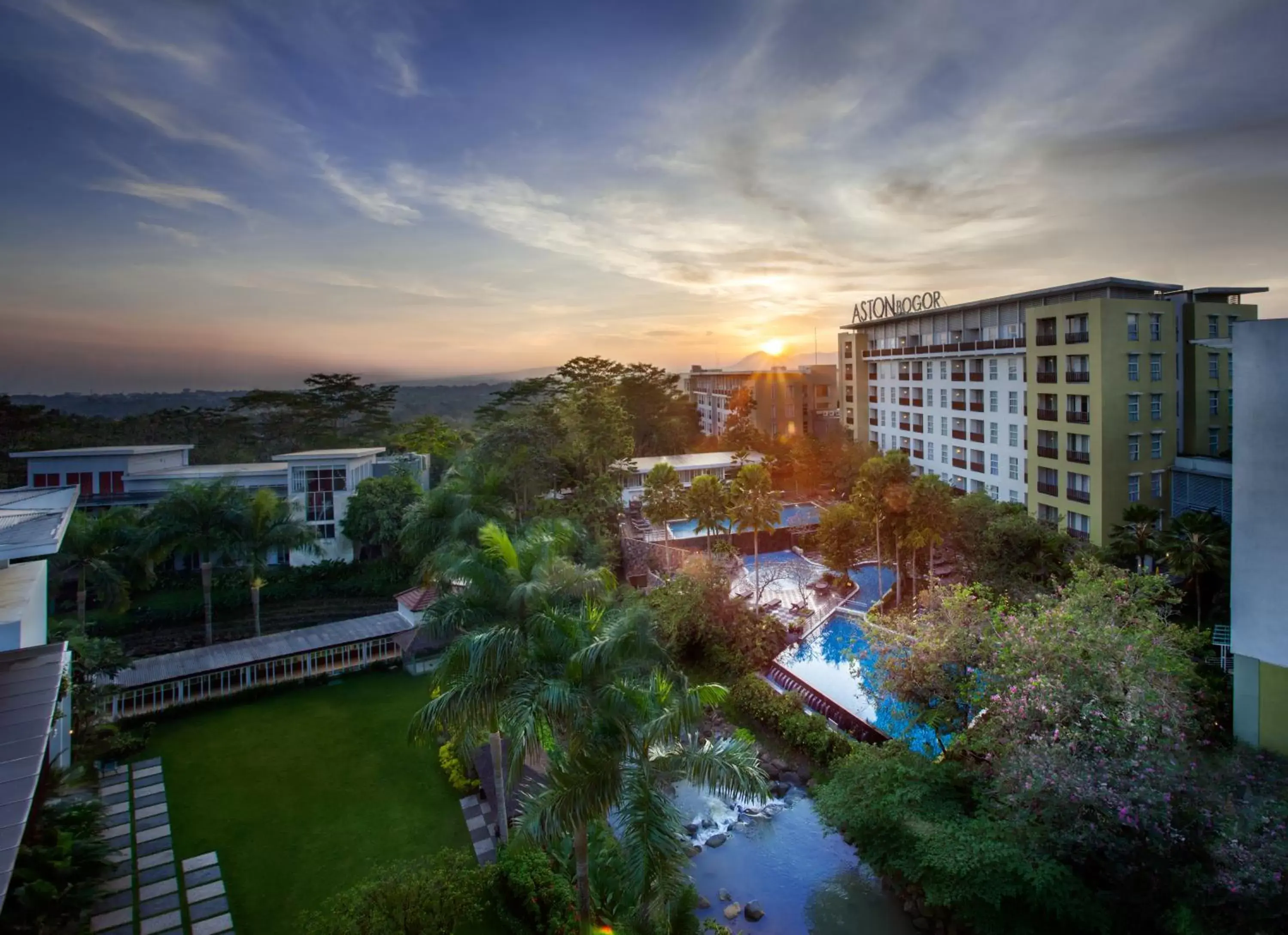 Bird's eye view, Pool View in ASTON Bogor Hotel and Resort
