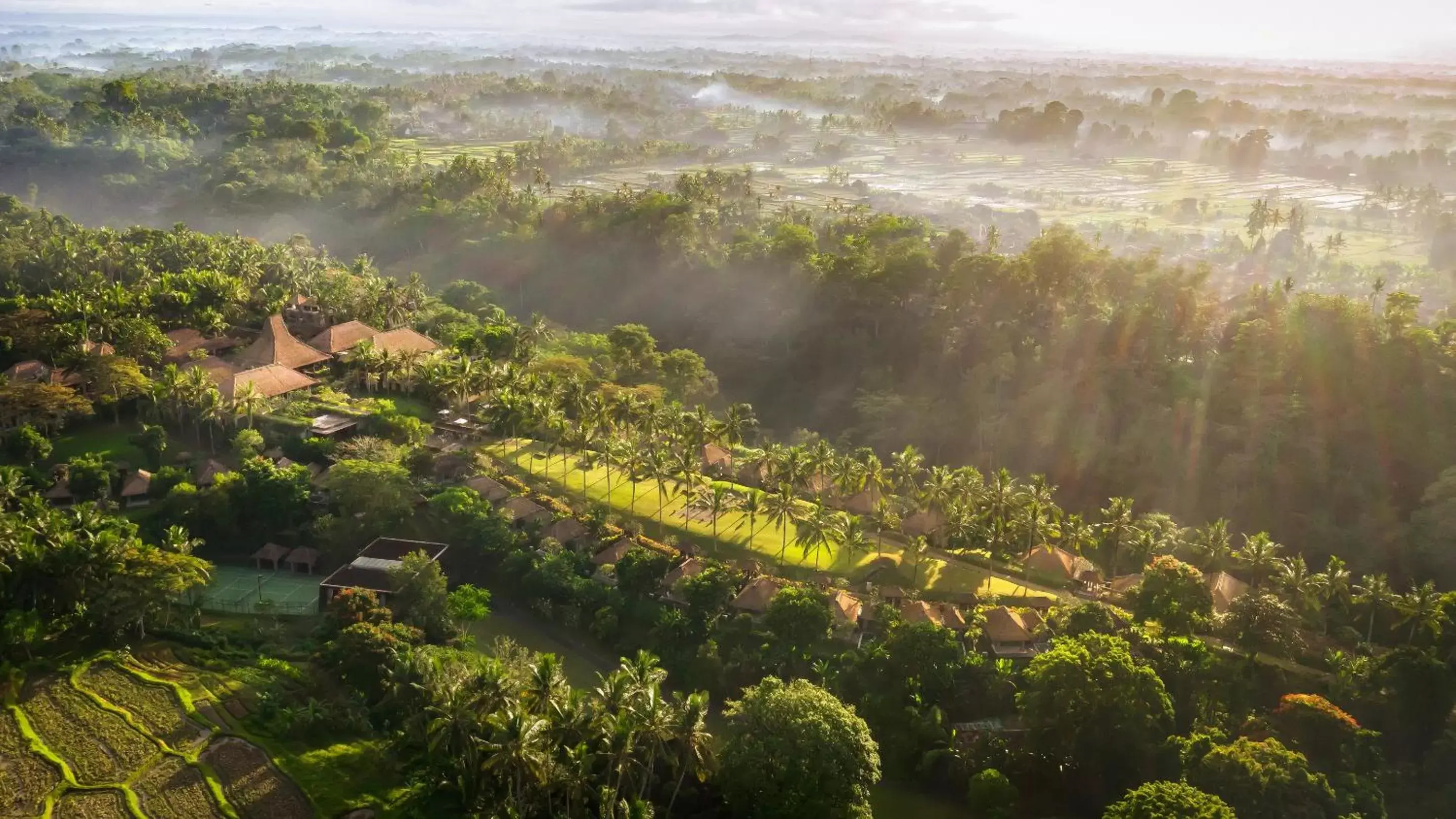 Natural landscape, Bird's-eye View in Maya Ubud Resort & Spa