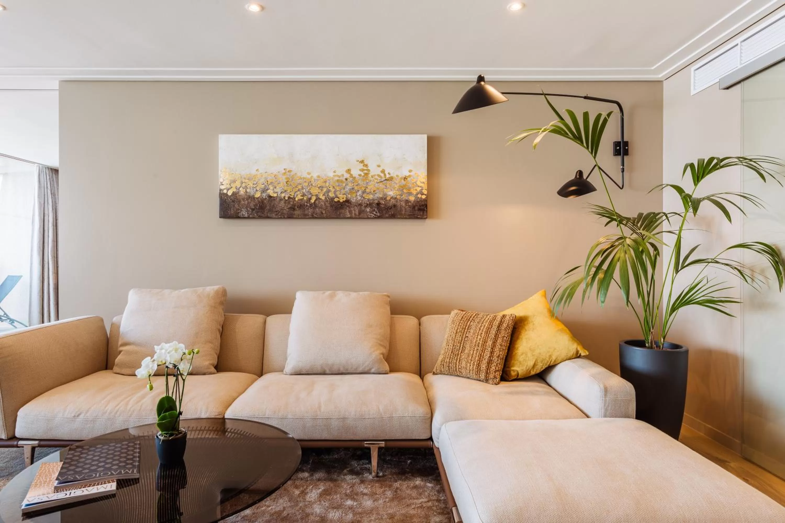 Living room in C-Hotels Andromeda