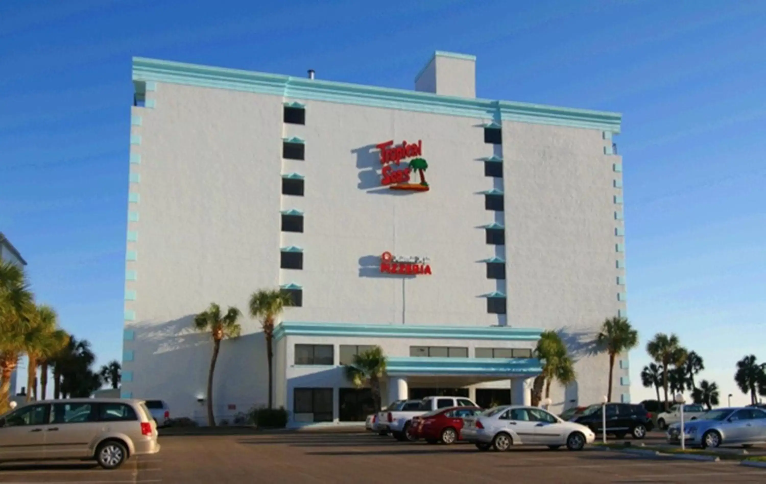 Facade/entrance, Property Building in Tropical Seas Hotel