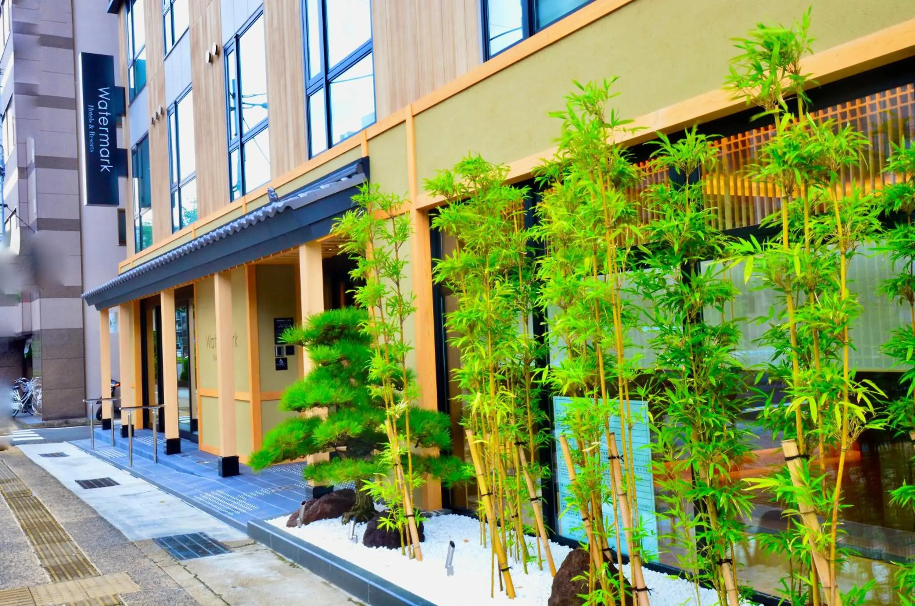 Facade/entrance in Watermark Hotel Kyoto HIS Hotel Group