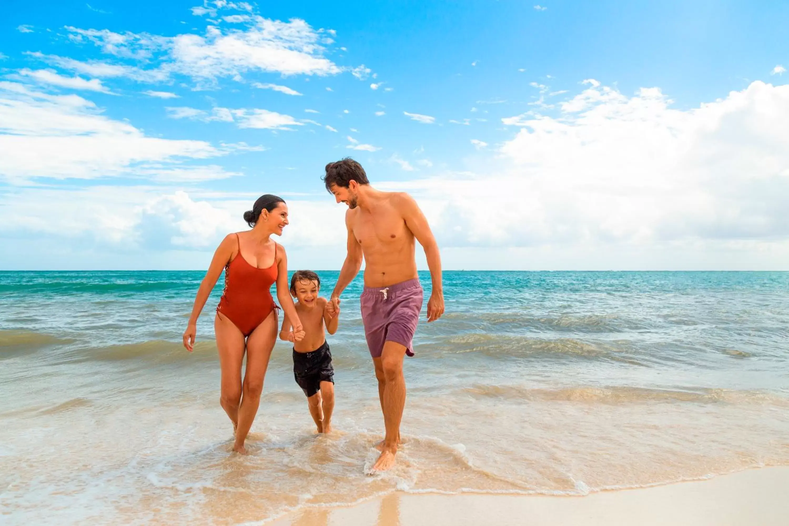 People, Beach in Paradisus Playa del Carmen All Inclusive